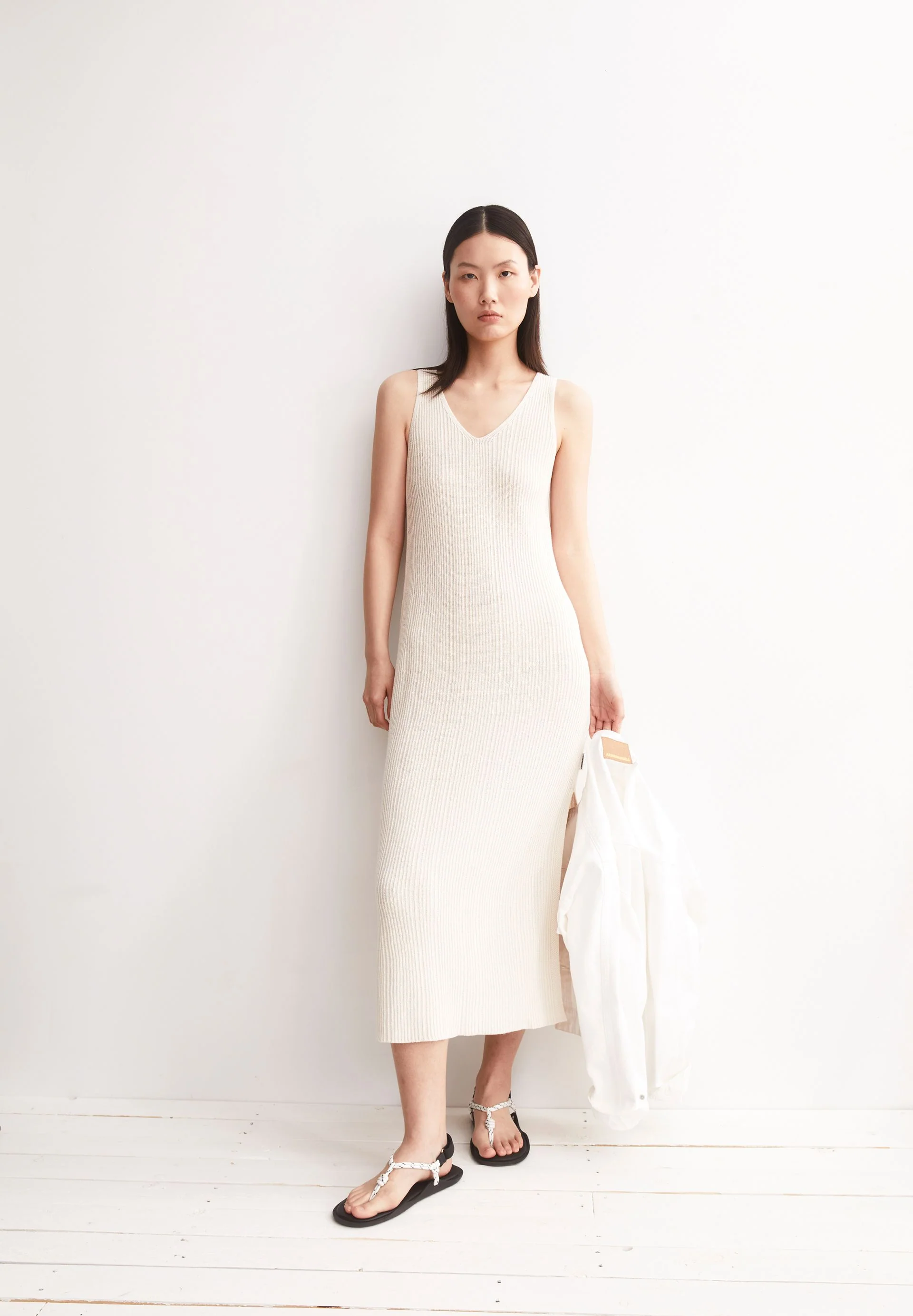 LEINEN-MIX STRICKKLEID | undyed - Image 4