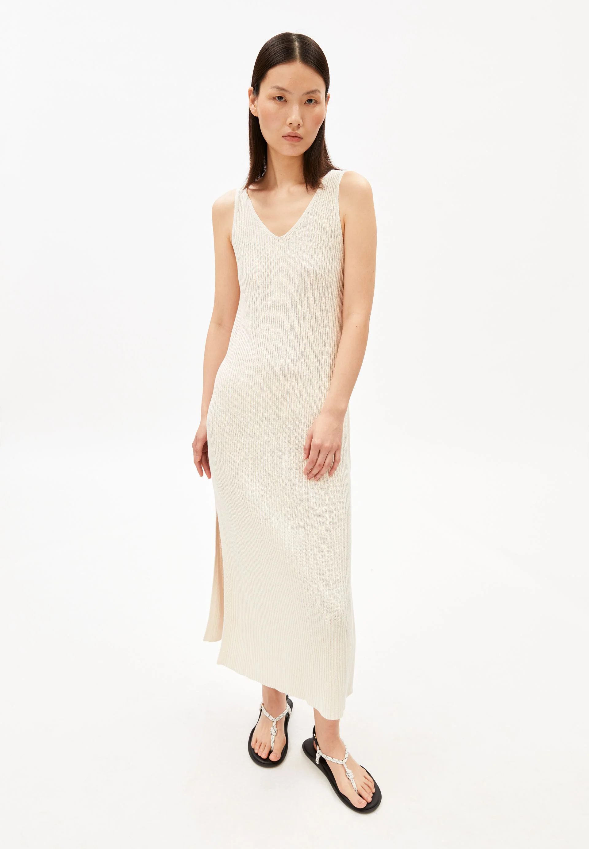 LEINEN-MIX STRICKKLEID | undyed - Image 5