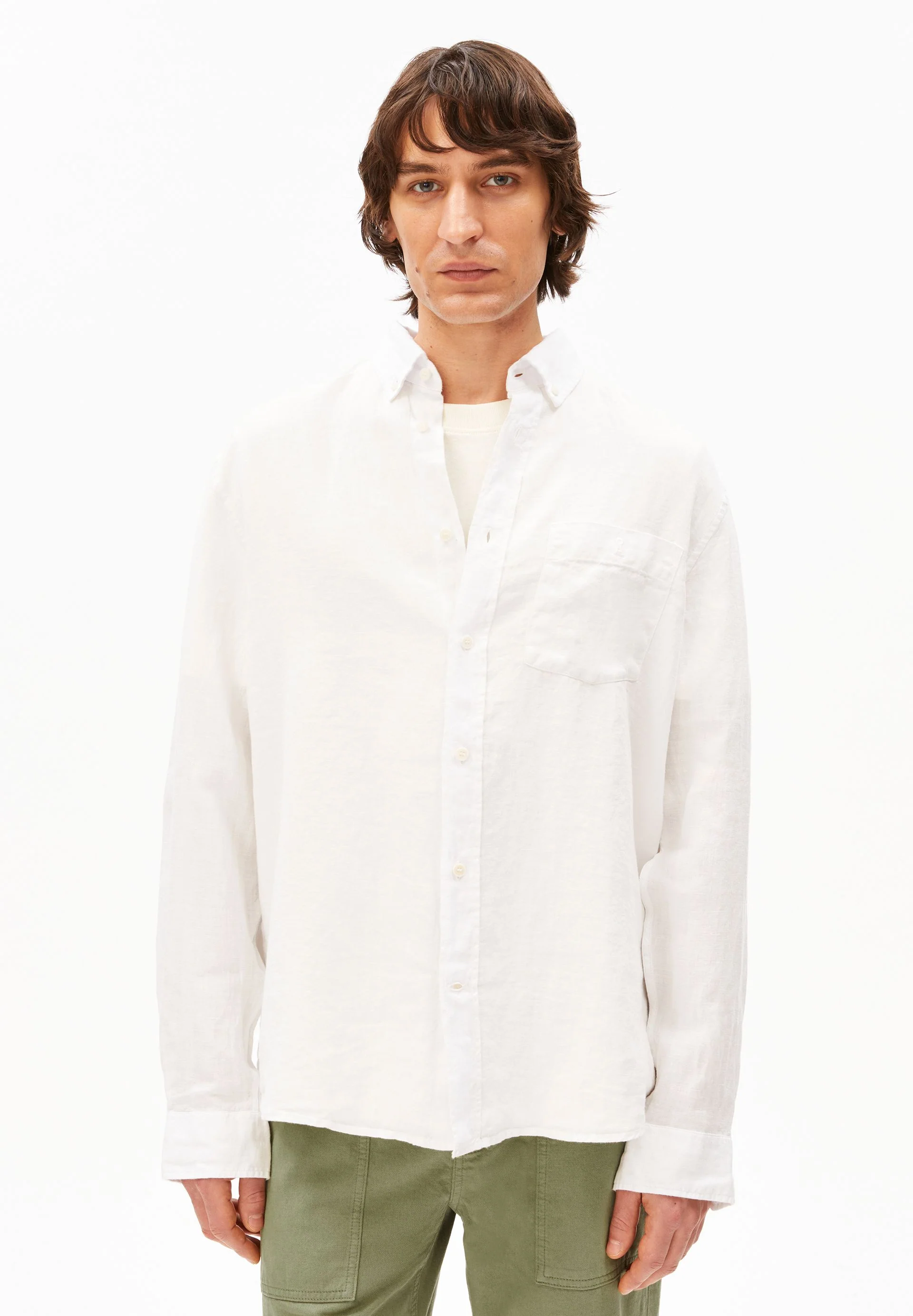 LINEN LONGSLEEVE SHIRT - Image 2