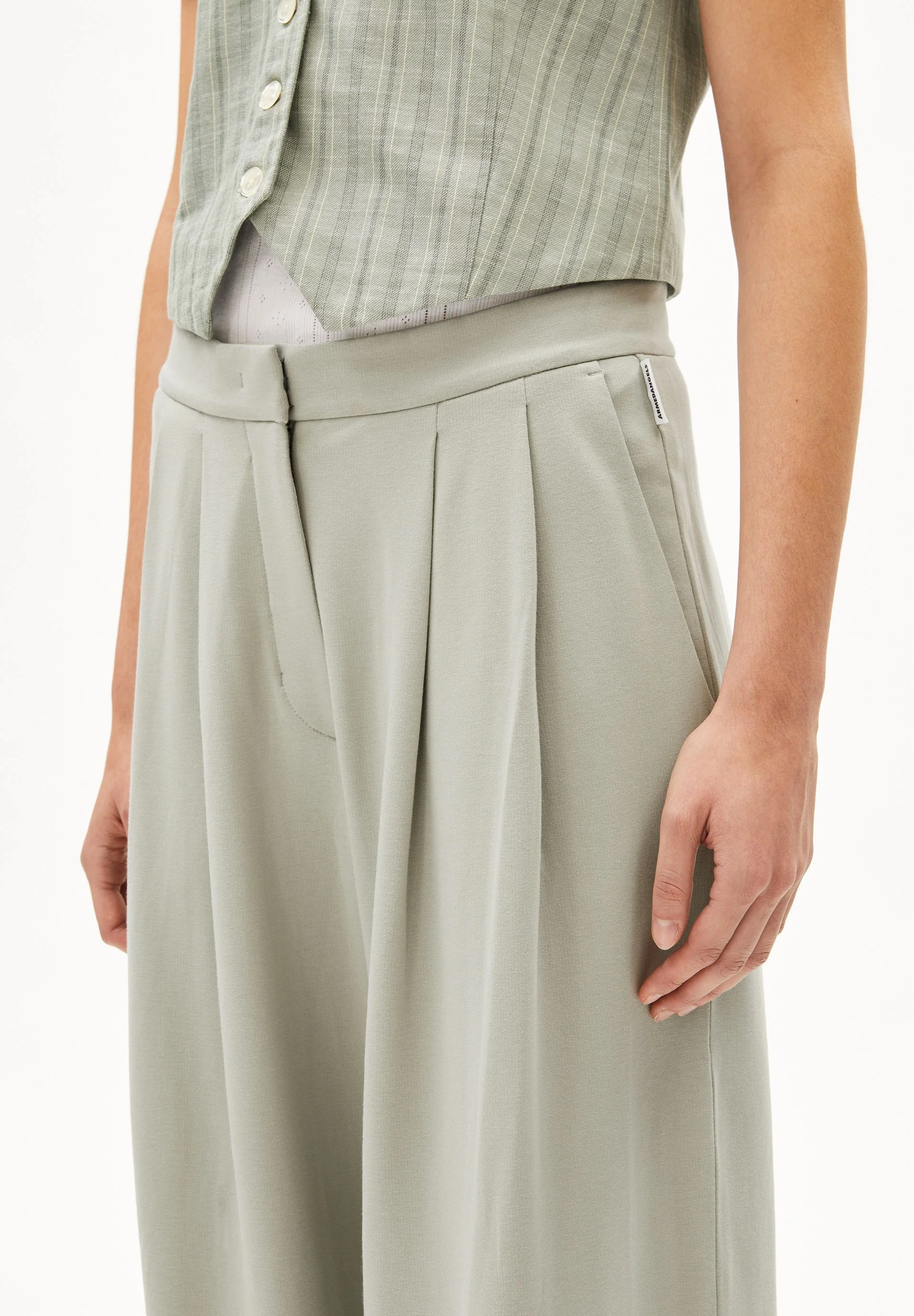 LIRAA LOU WIDELEG | seagreen - Image 3