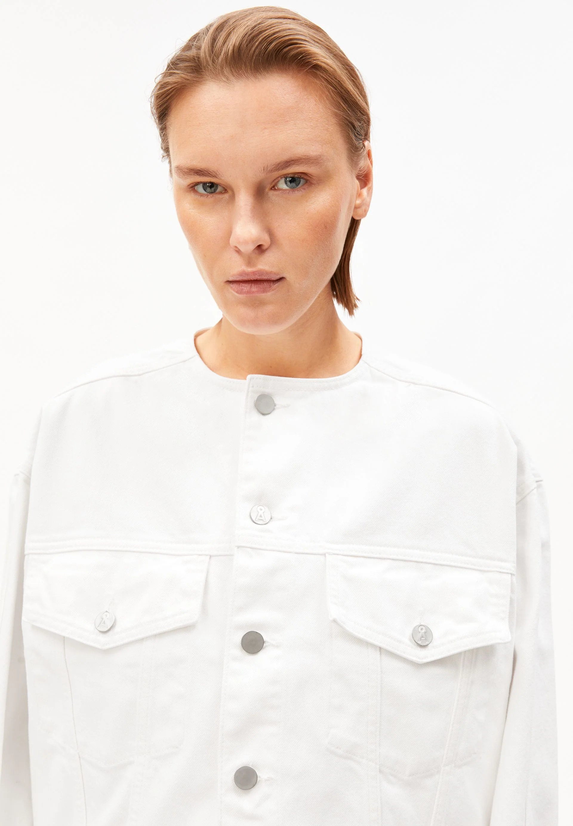 LOCKERE JEANSJACKE | white - Image 3