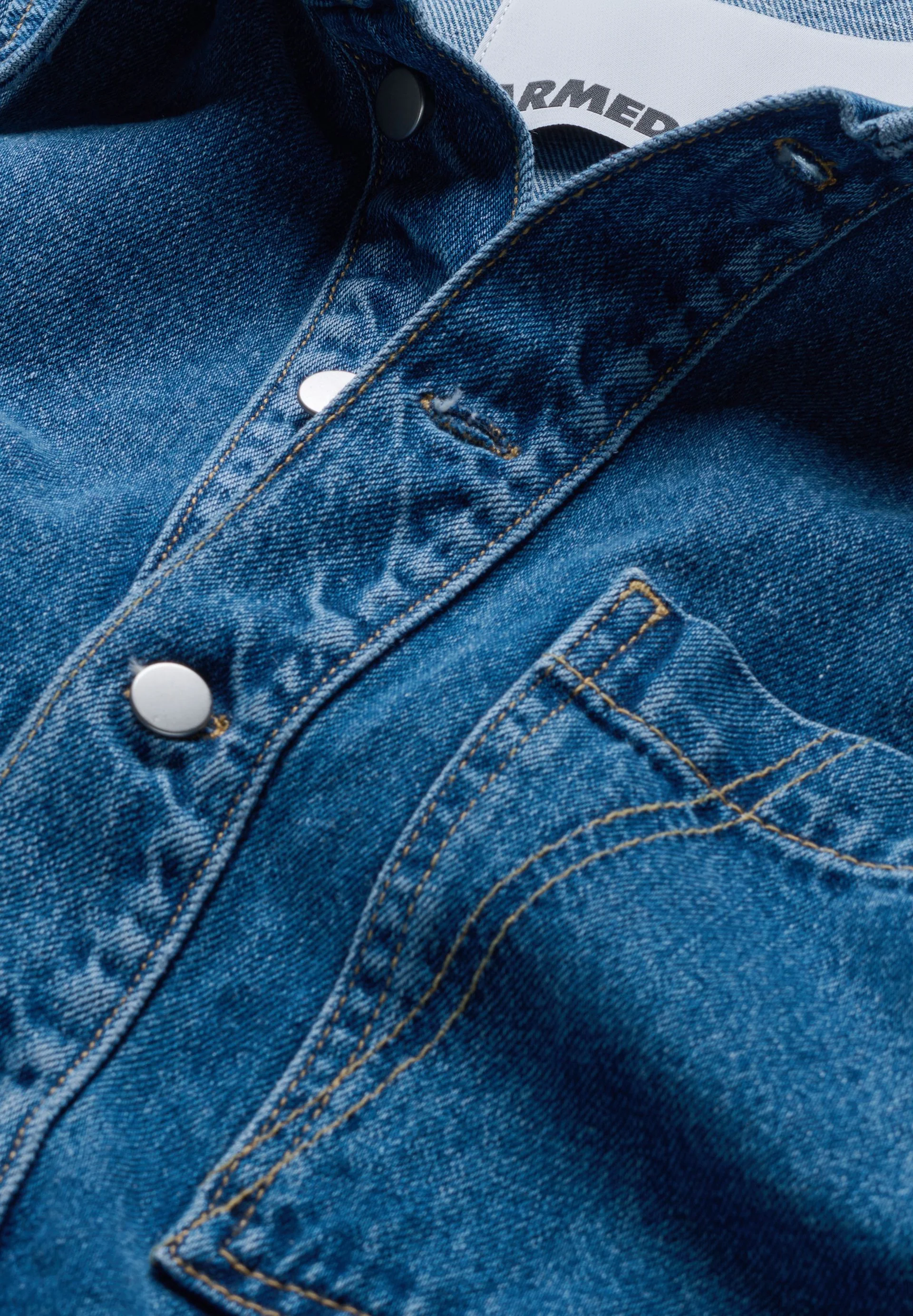 WEITE JEANSBLUSE | rinse - Image 6