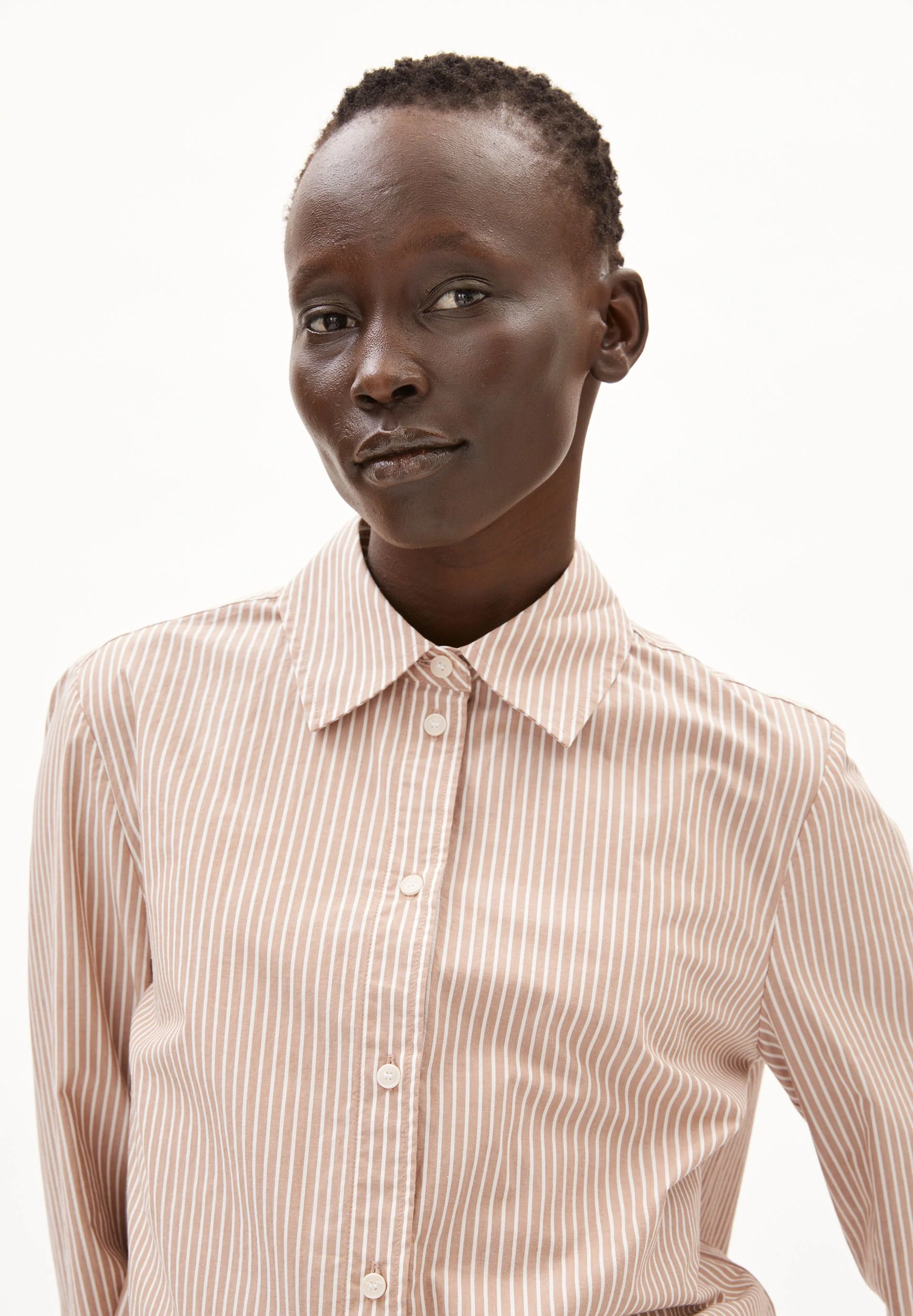 LOUILAA STRIPED | pale umber-light oatmilk - Image 3