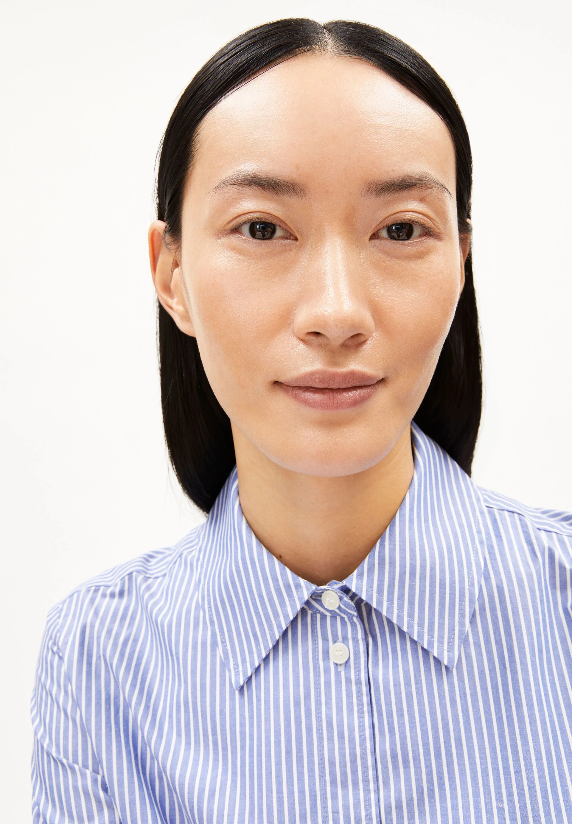 LOUILAA STRIPED | white-lapis blue - Image 3