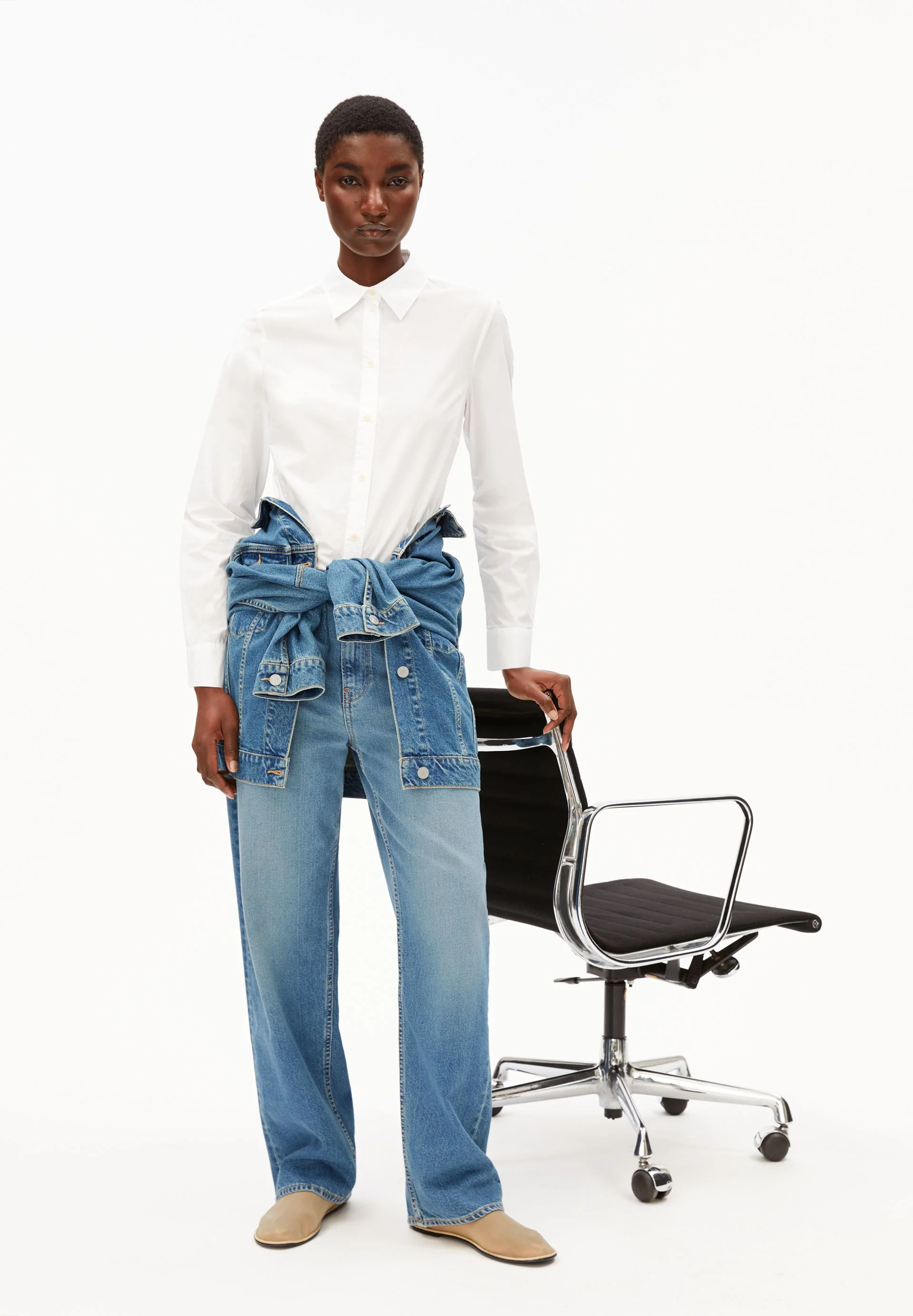 LOUILAA BLUSE | white - Image 4