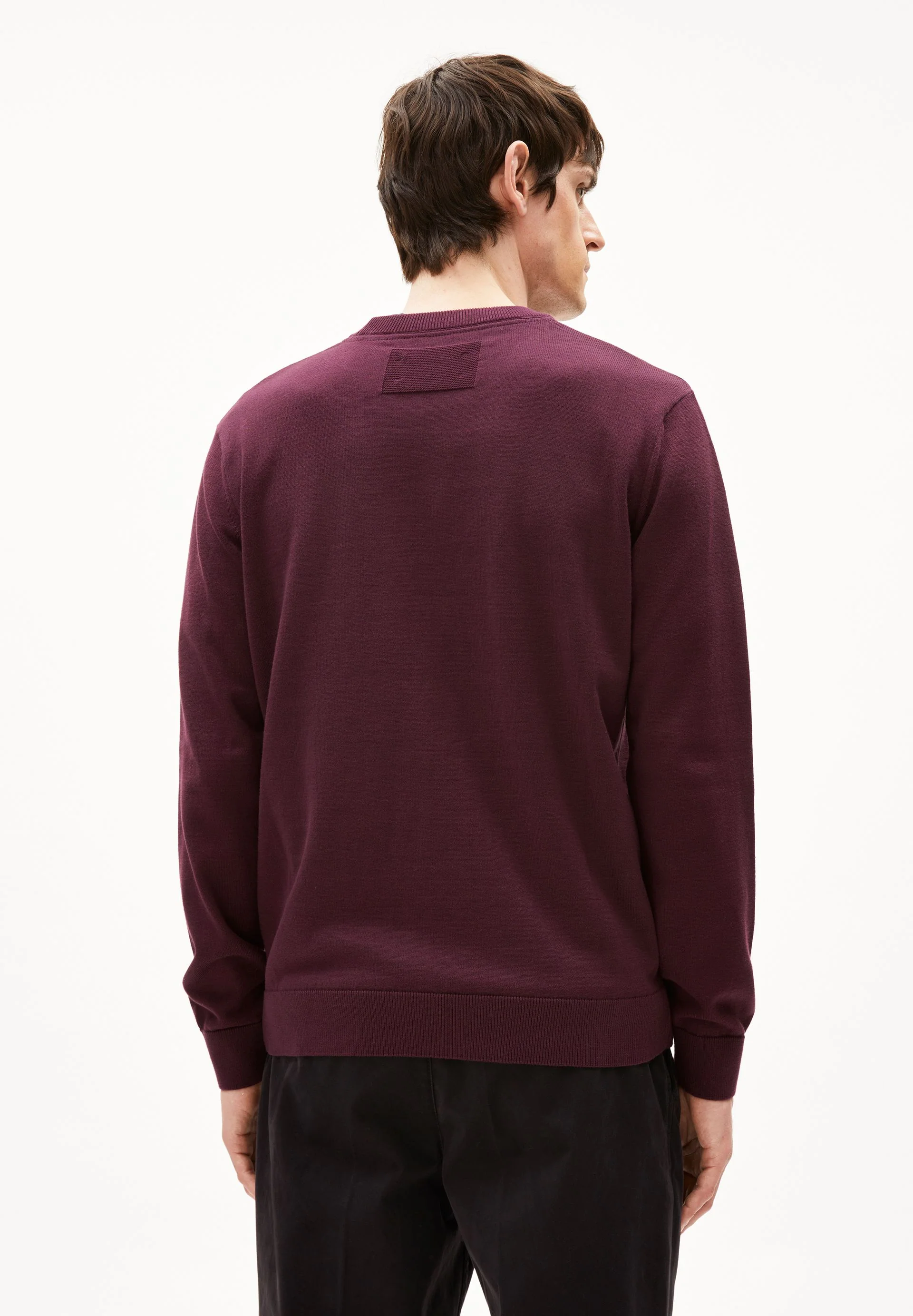 LOUKAA STRICKPULLOVER | dark cranberry - Image 2
