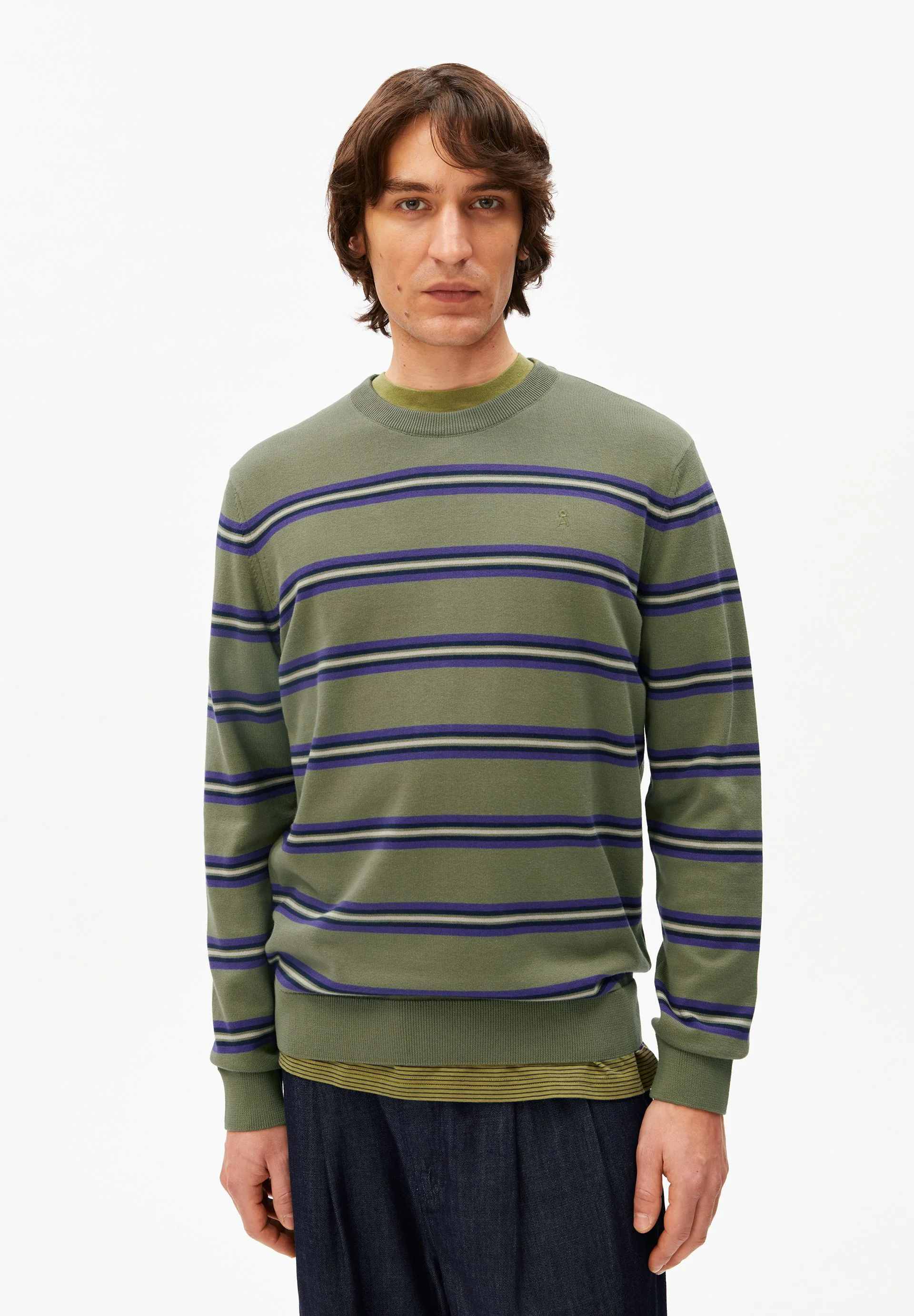 LOUKAA FINE STRIPE SWEATER - Image 2