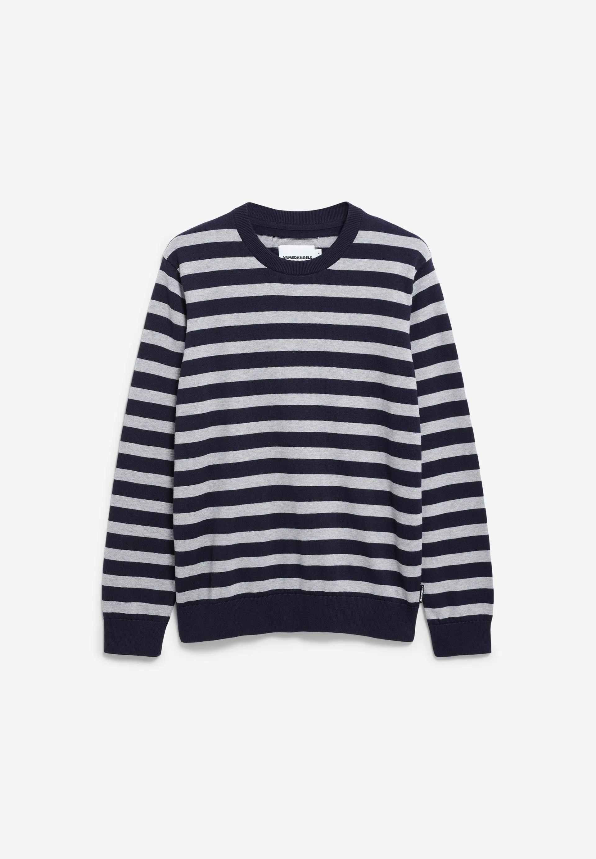 LOUKAA FINE STRIPES STRICKPULLOVER | night sky-silver melange - Image 6
