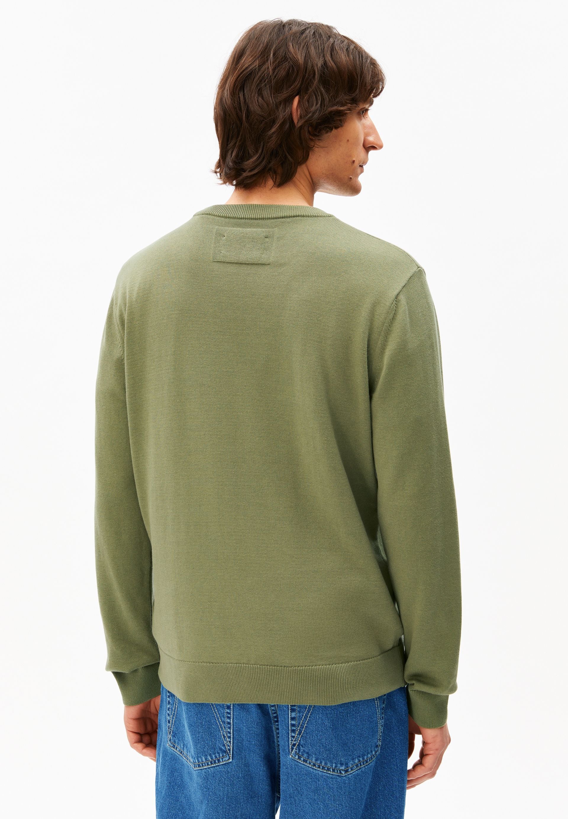 LOUKAA STRICKPULLOVER | fatigue green - Image 2