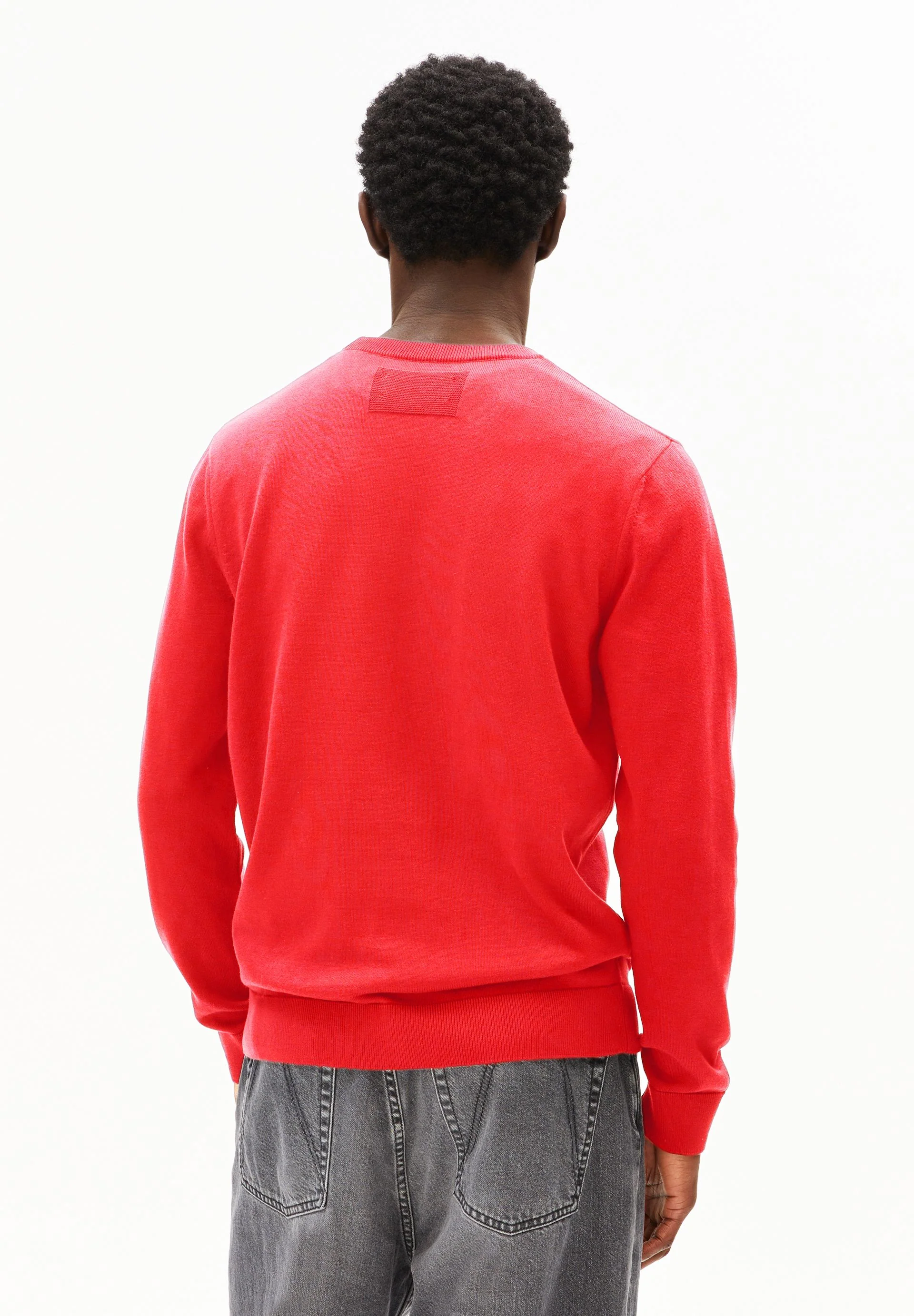 LOUKAA STRICKPULLOVER | mars red - Image 2