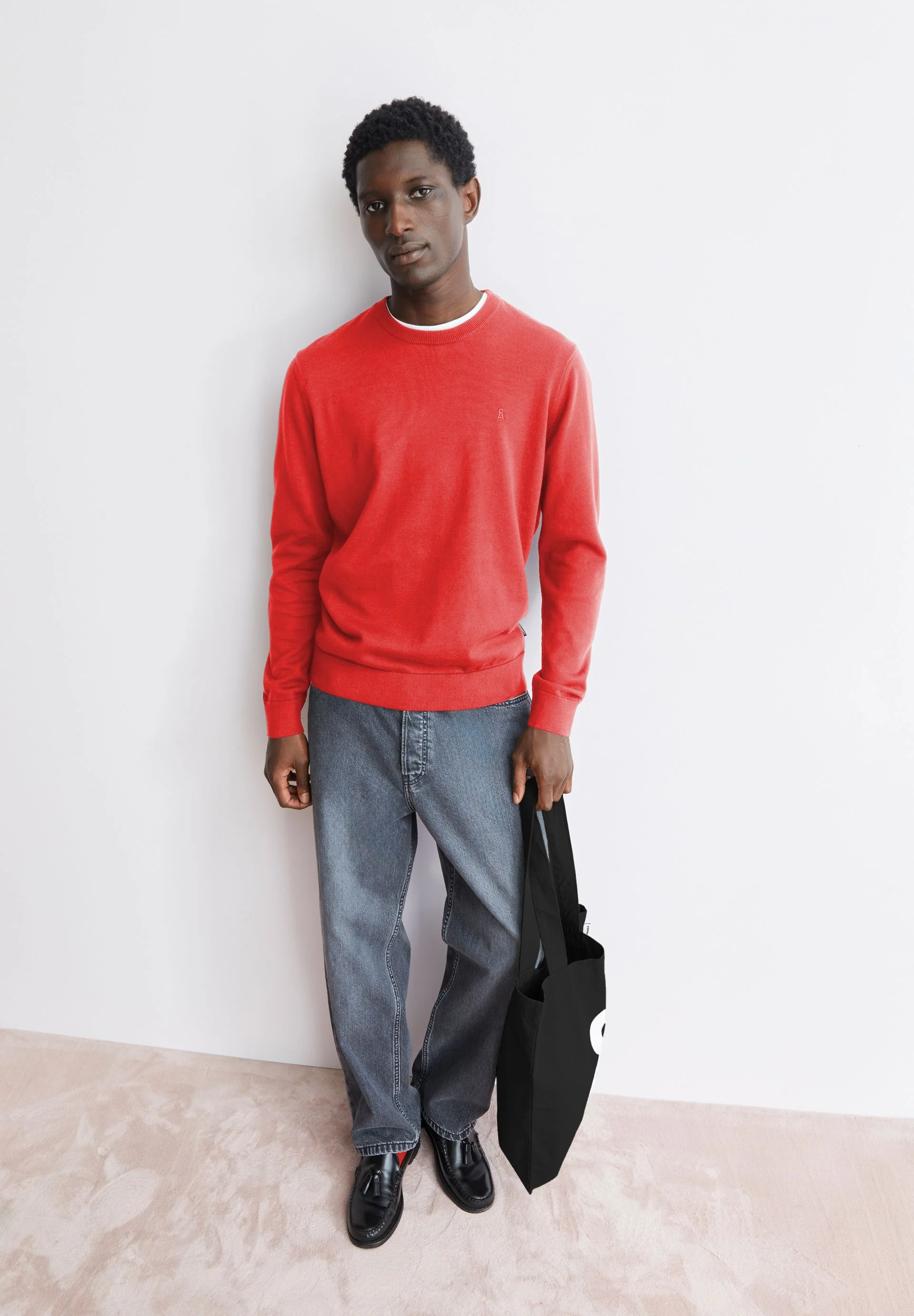 LOUKAA STRICKPULLOVER | mars red - Image 4