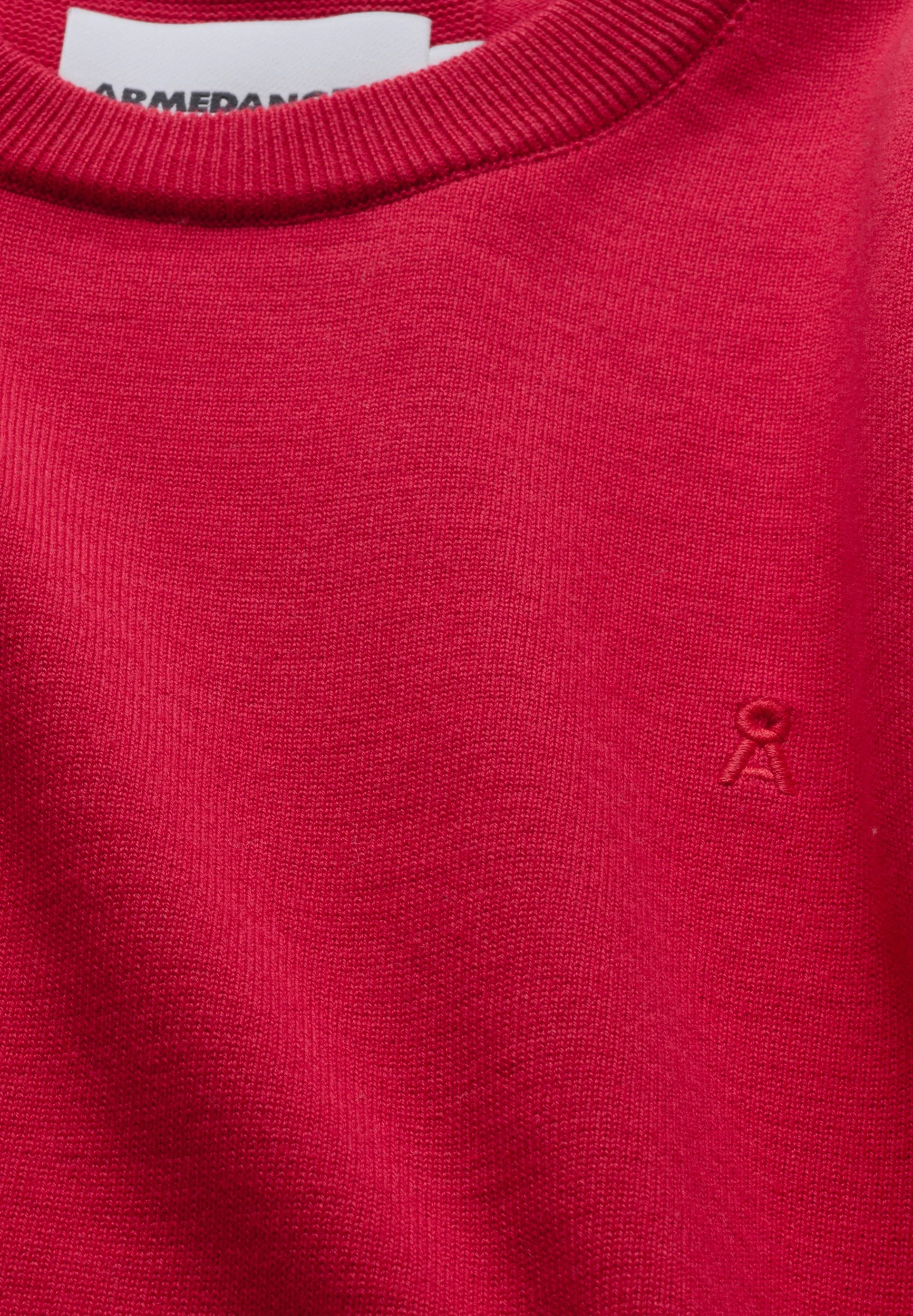 LOUKAA STRICKPULLOVER | mars red - Image 6