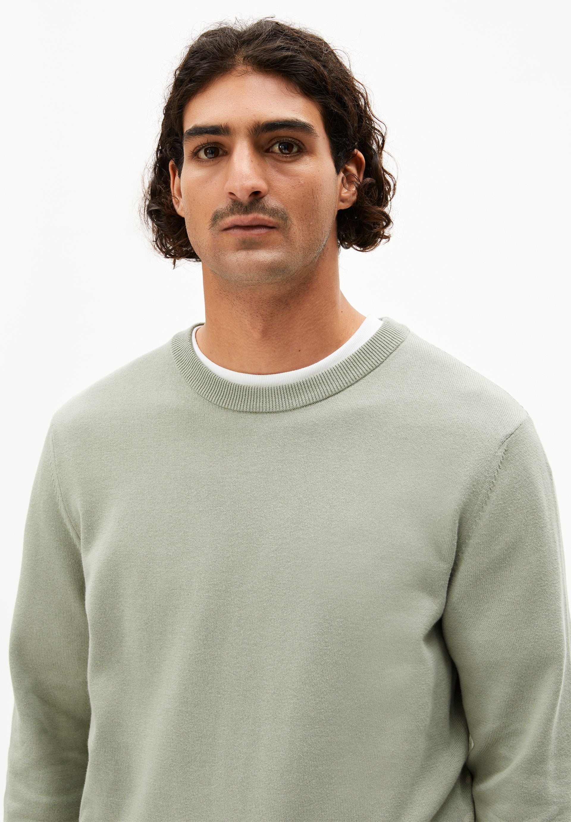 LOUKAA STRICKPULLOVER | seagreen - Image 3