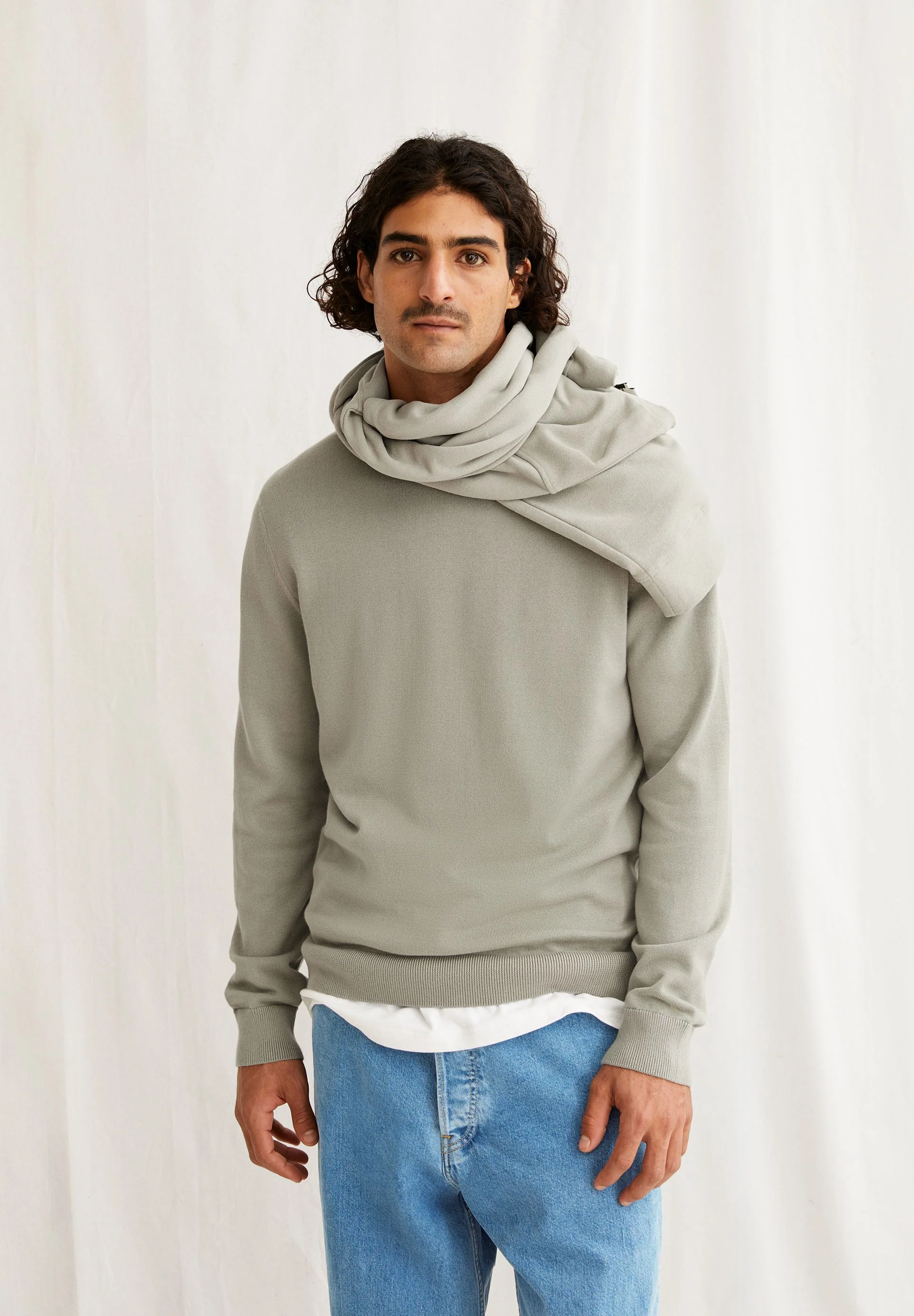 LOUKAA STRICKPULLOVER | seagreen - Image 4