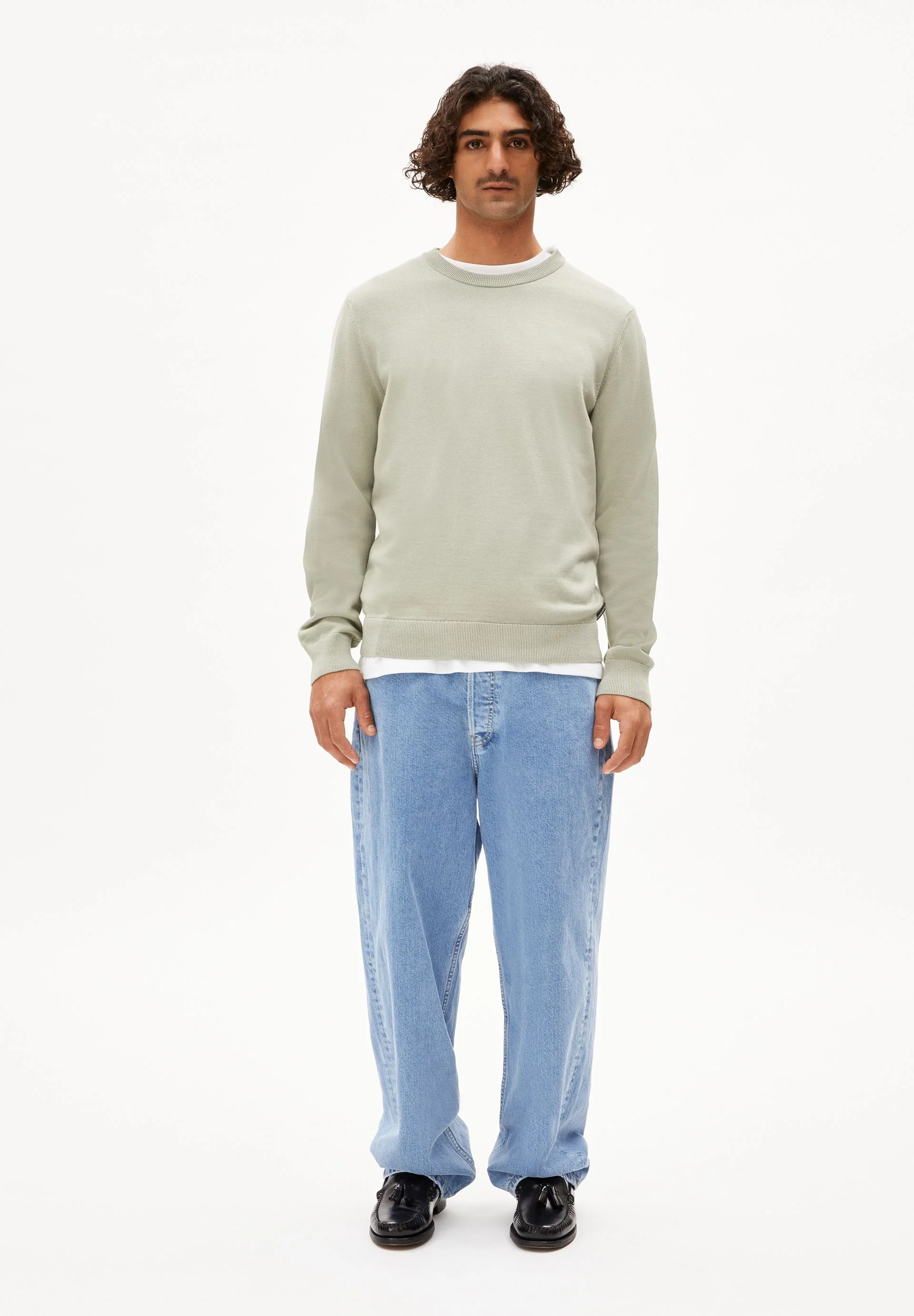 LOUKAA STRICKPULLOVER | seagreen - Image 5