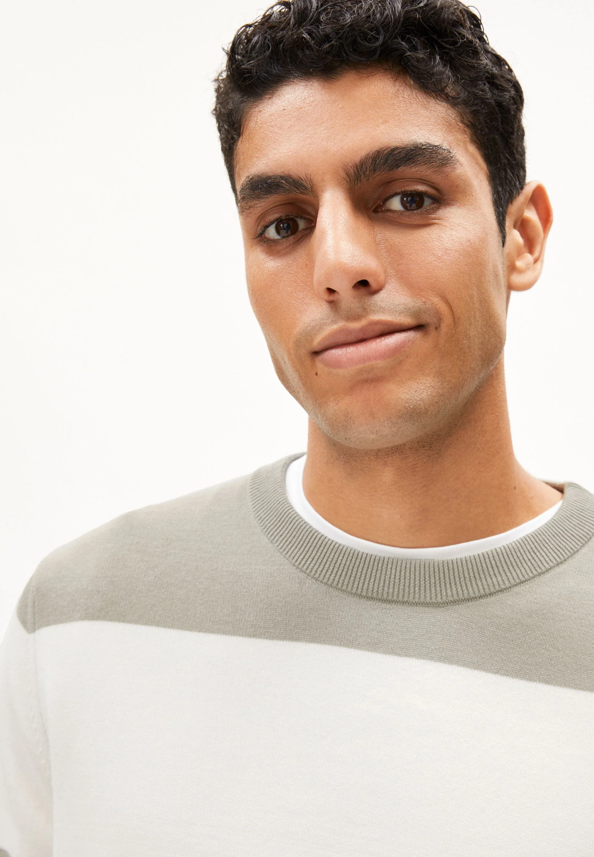 LOUKAA STRIPES | seagreen-light oatmilk - Image 3