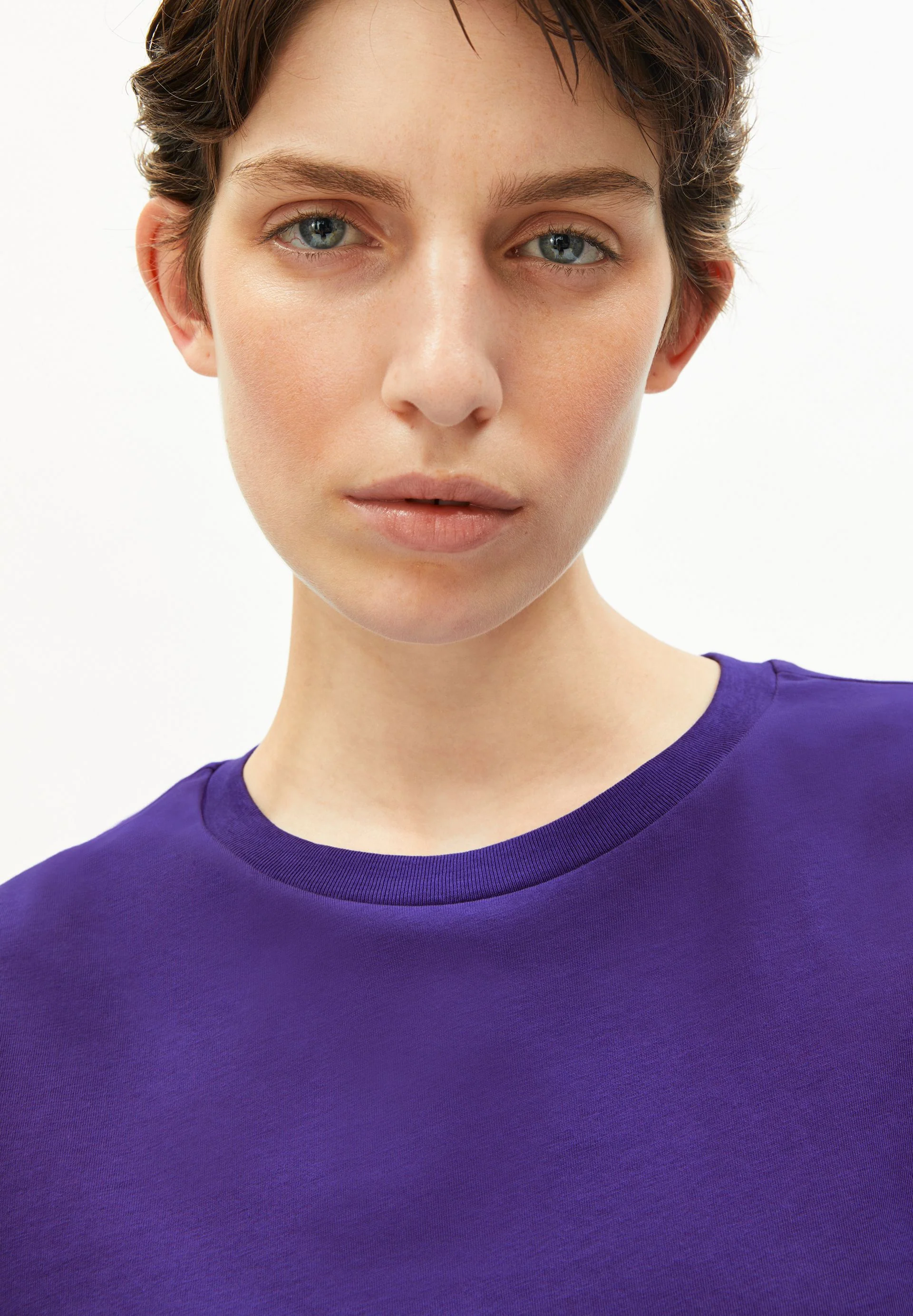 LUALAA T-SHIRT | indigo lilac - Image 3