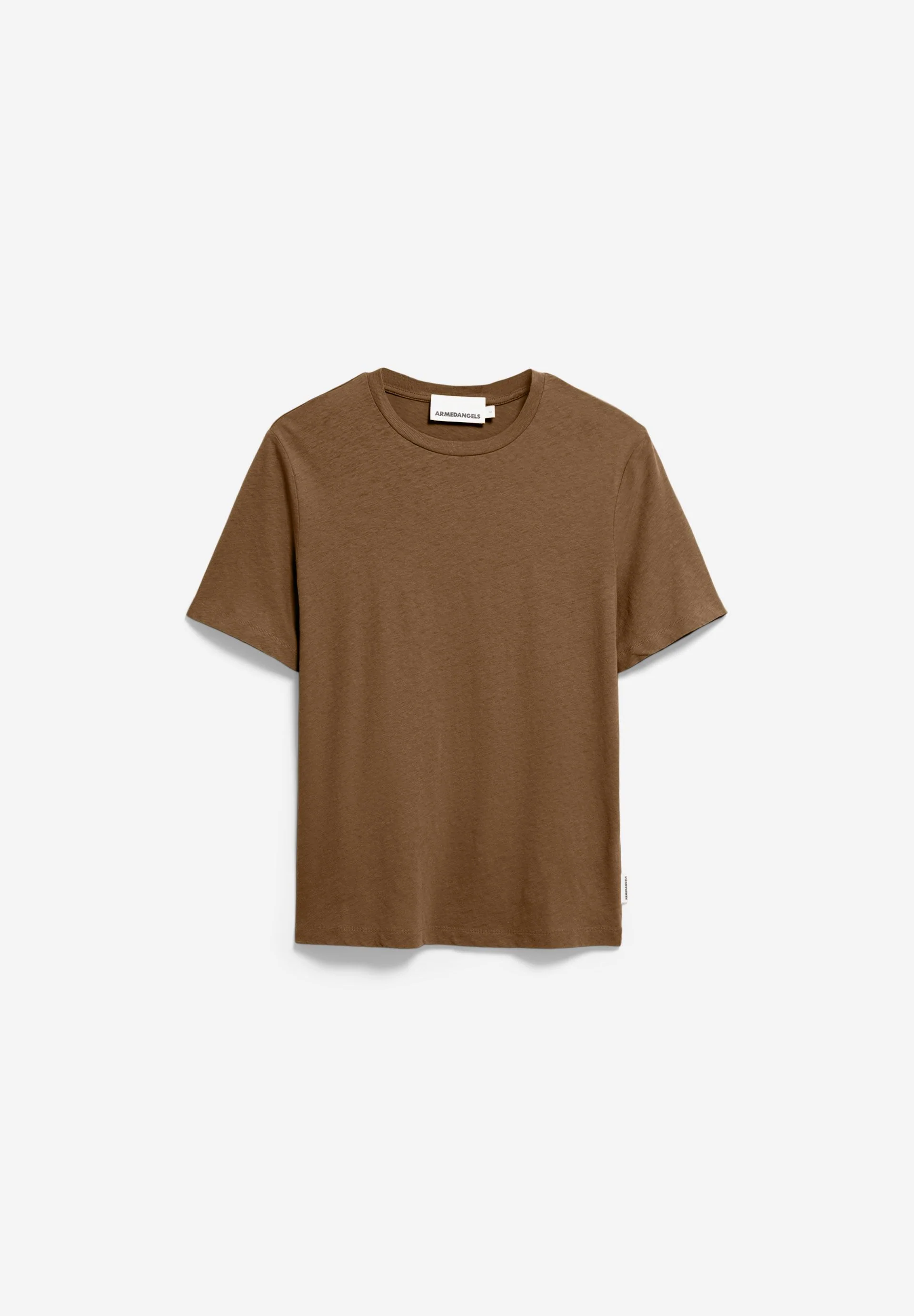 LUALAA LEINEN-MIX T-SHIRT | dried palm - Image 6