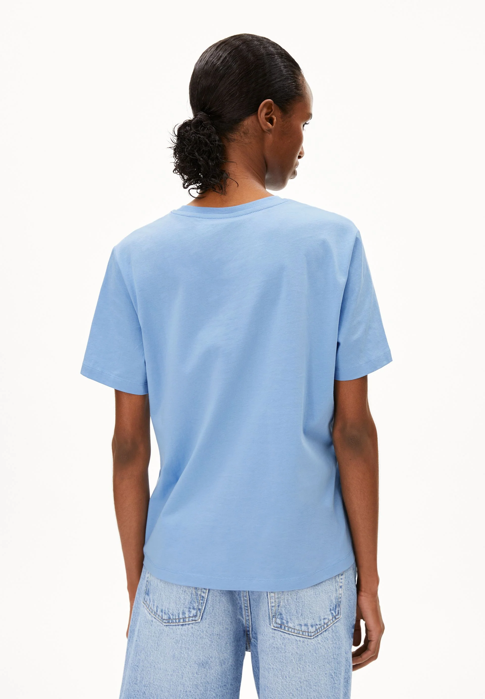 LUALAA T-SHIRT | silky blue - Image 2