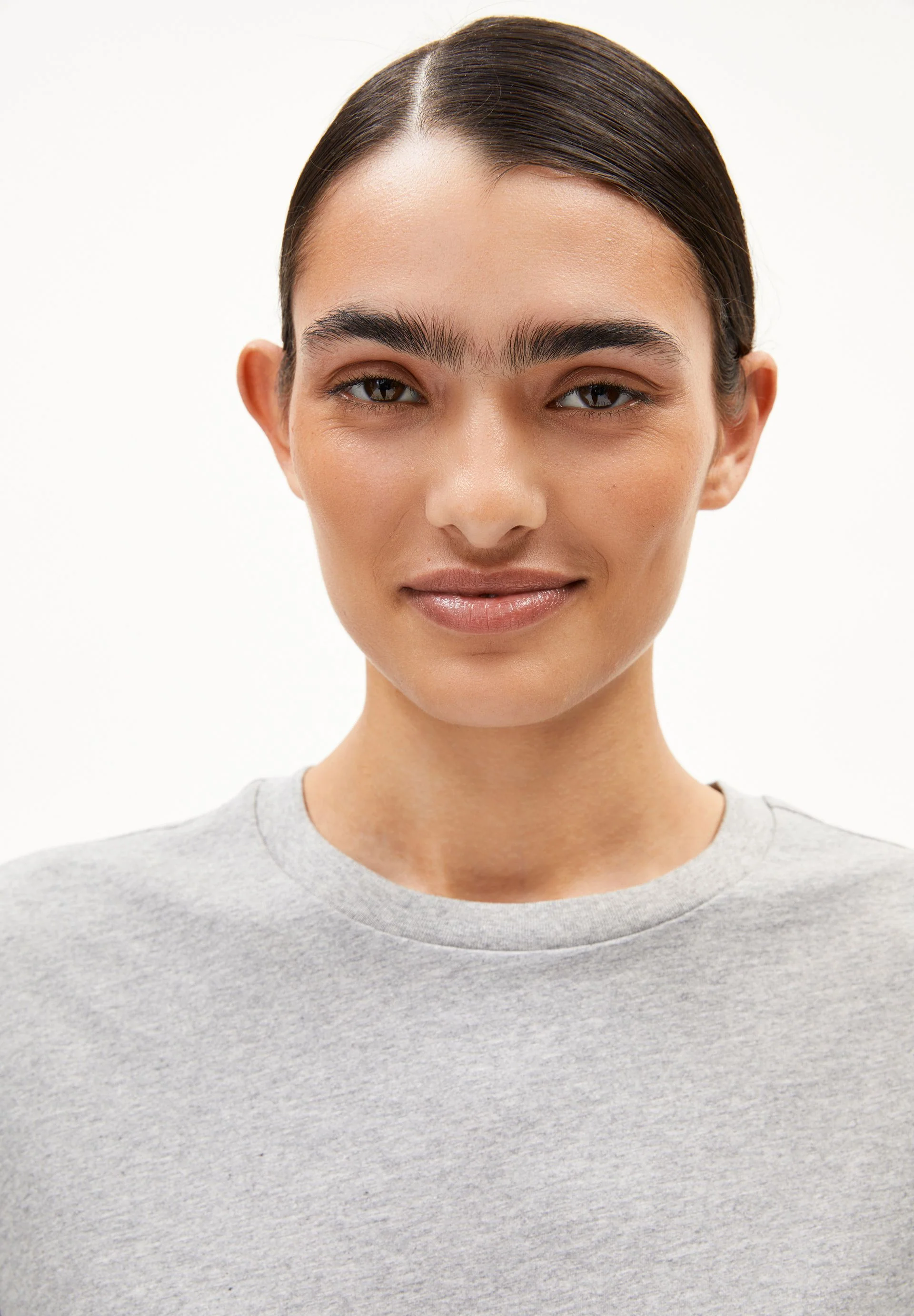LUALAA T-SHIRT | silver melange - Image 3