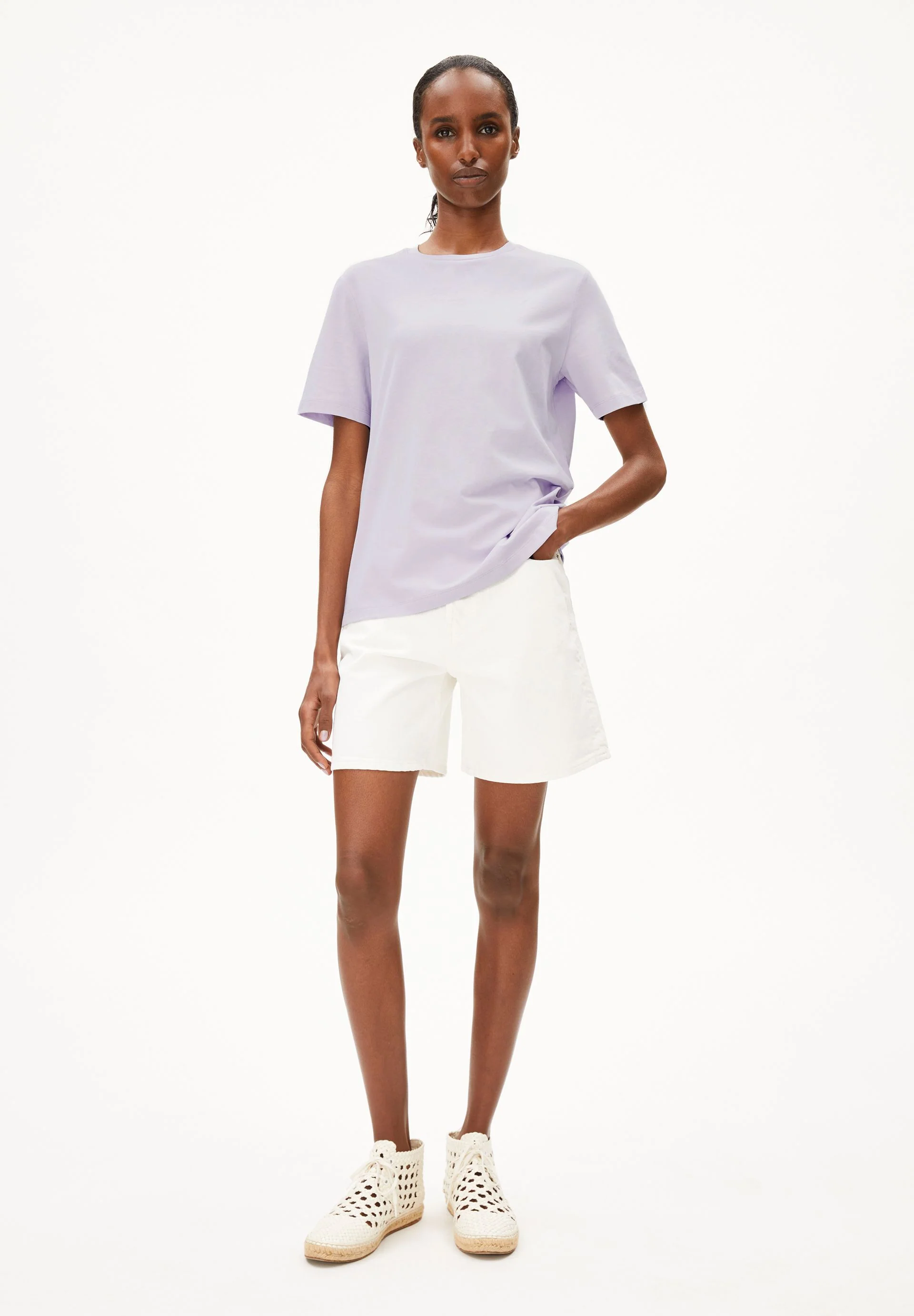 LUALAA T-SHIRT | soft lilac - Image 5