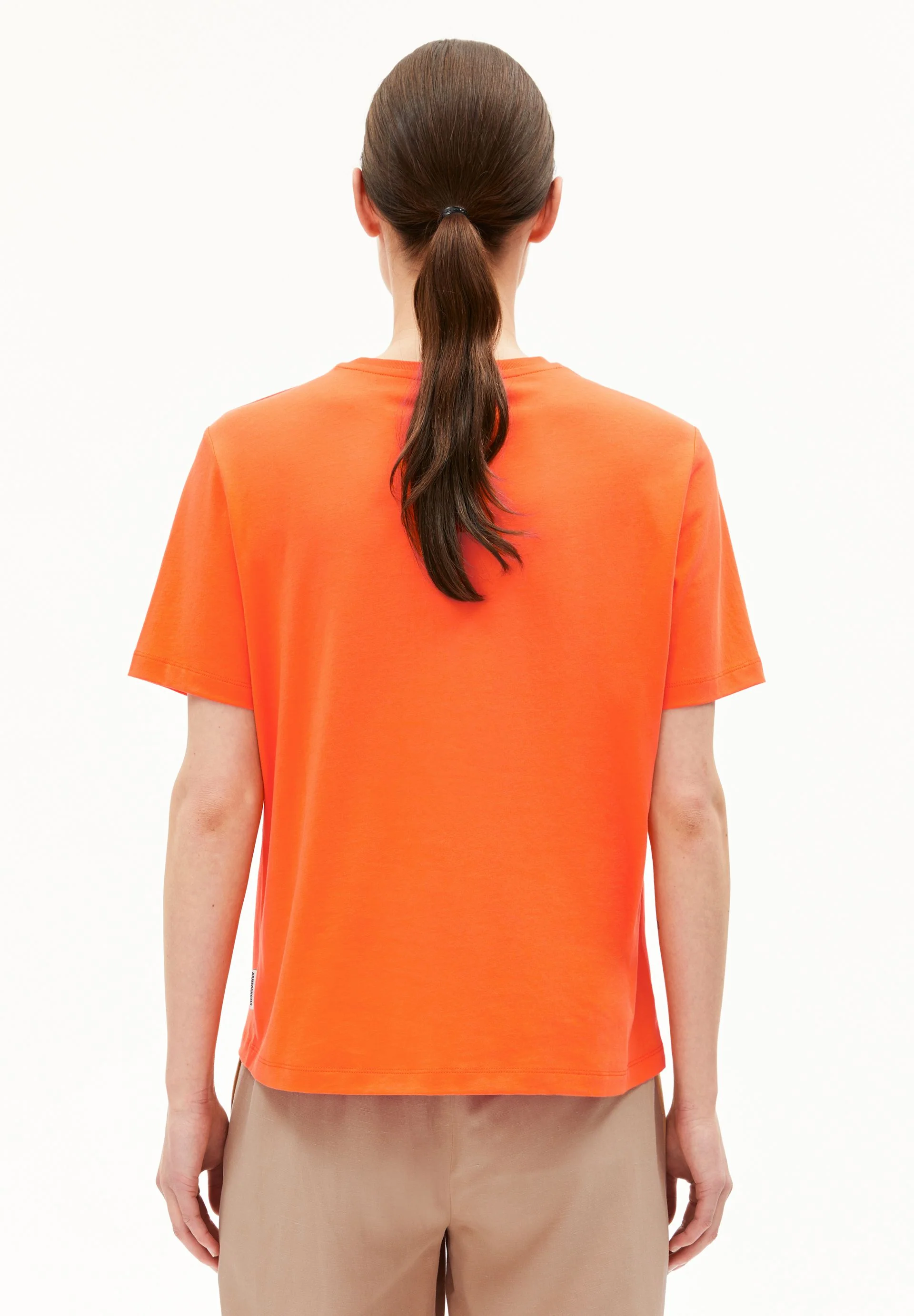 LUALAA T-SHIRT | sunset orange - Image 2