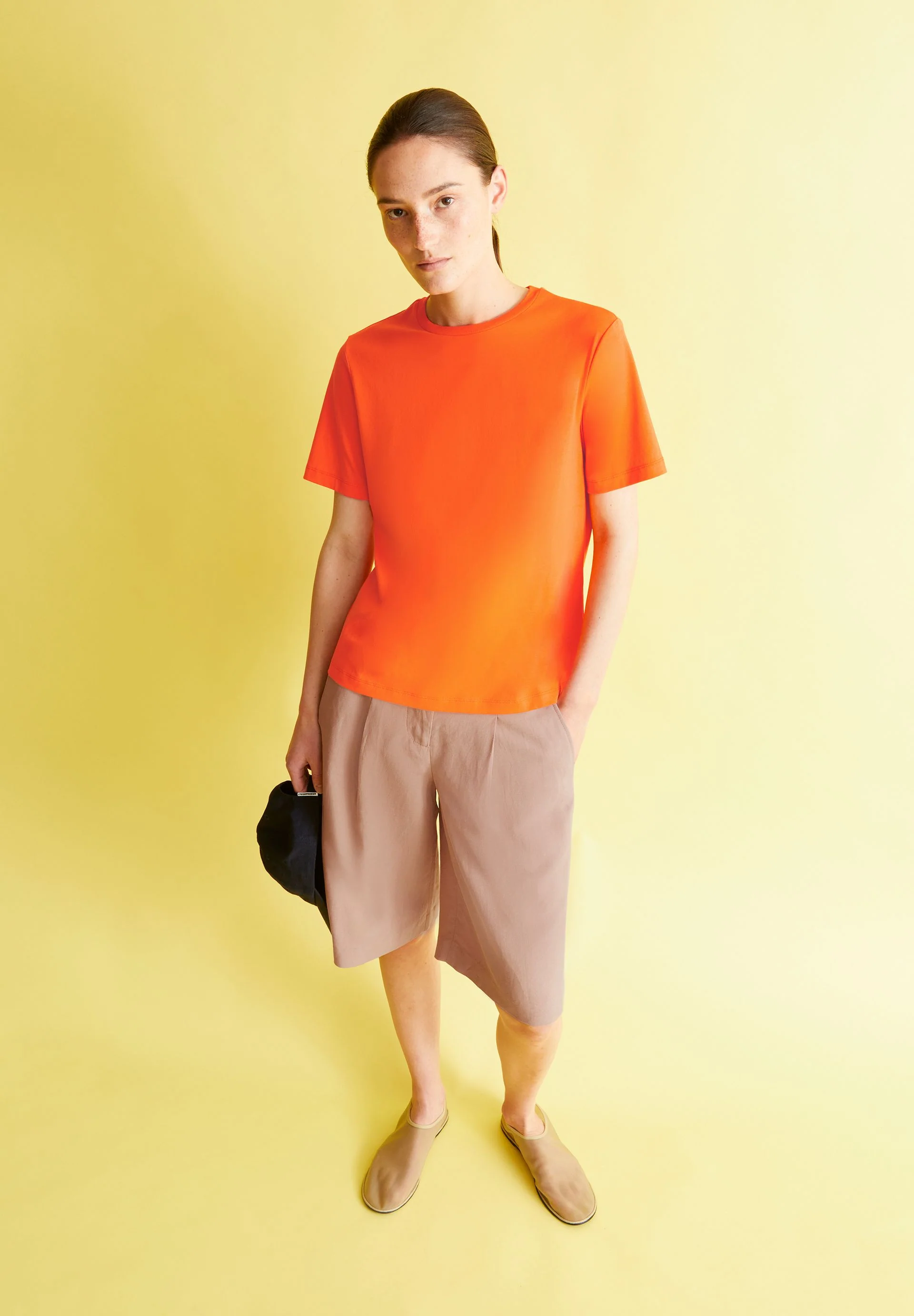 LUALAA T-SHIRT | sunset orange - Image 4