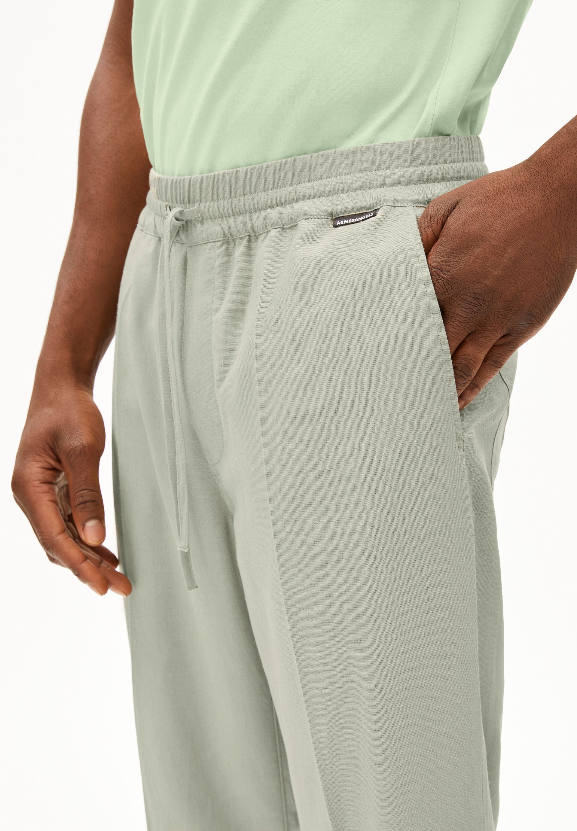 LUKAA LINO HOSE | seagreen - Image 3