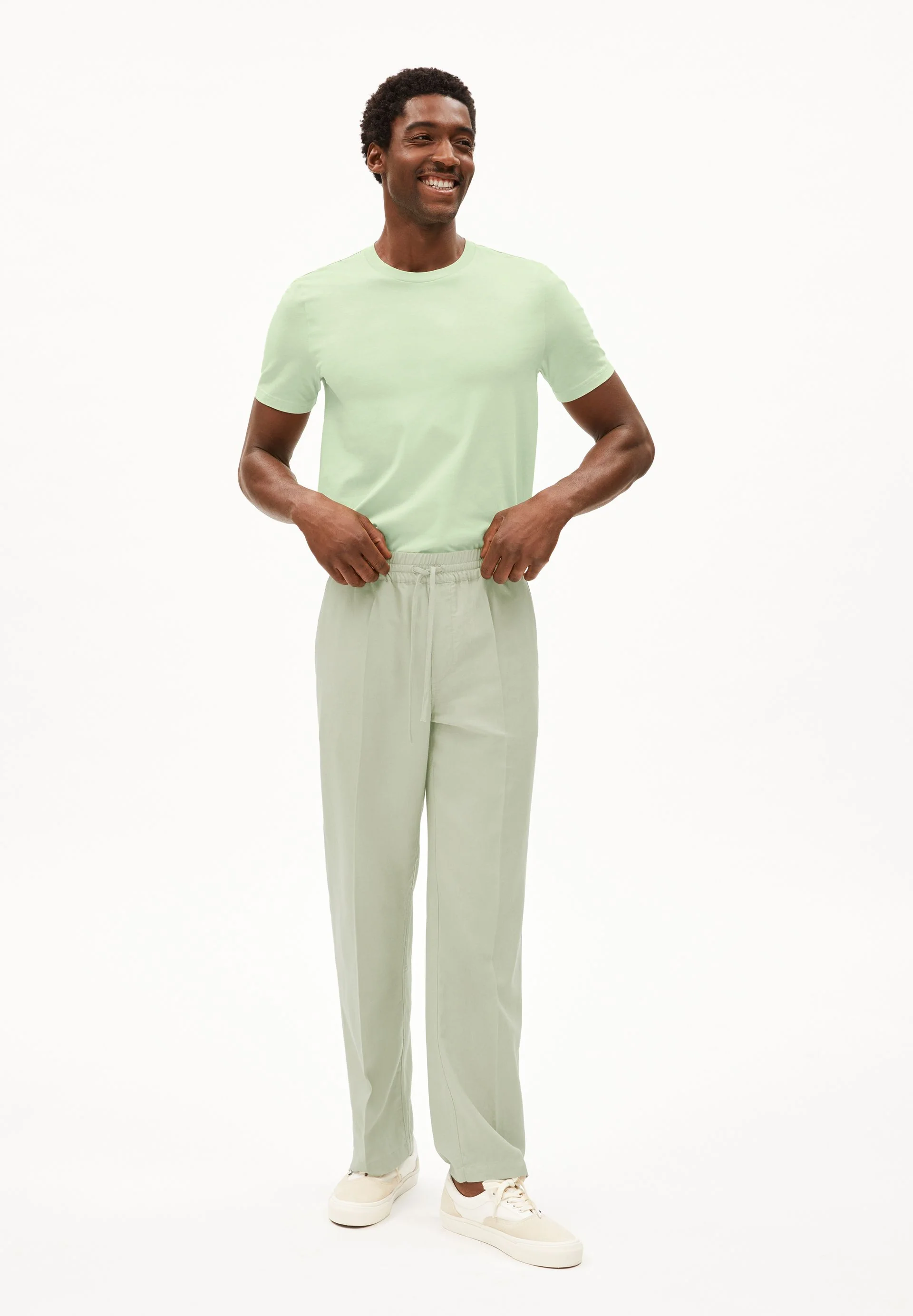 LUKAA LINO HOSE | seagreen - Image 5