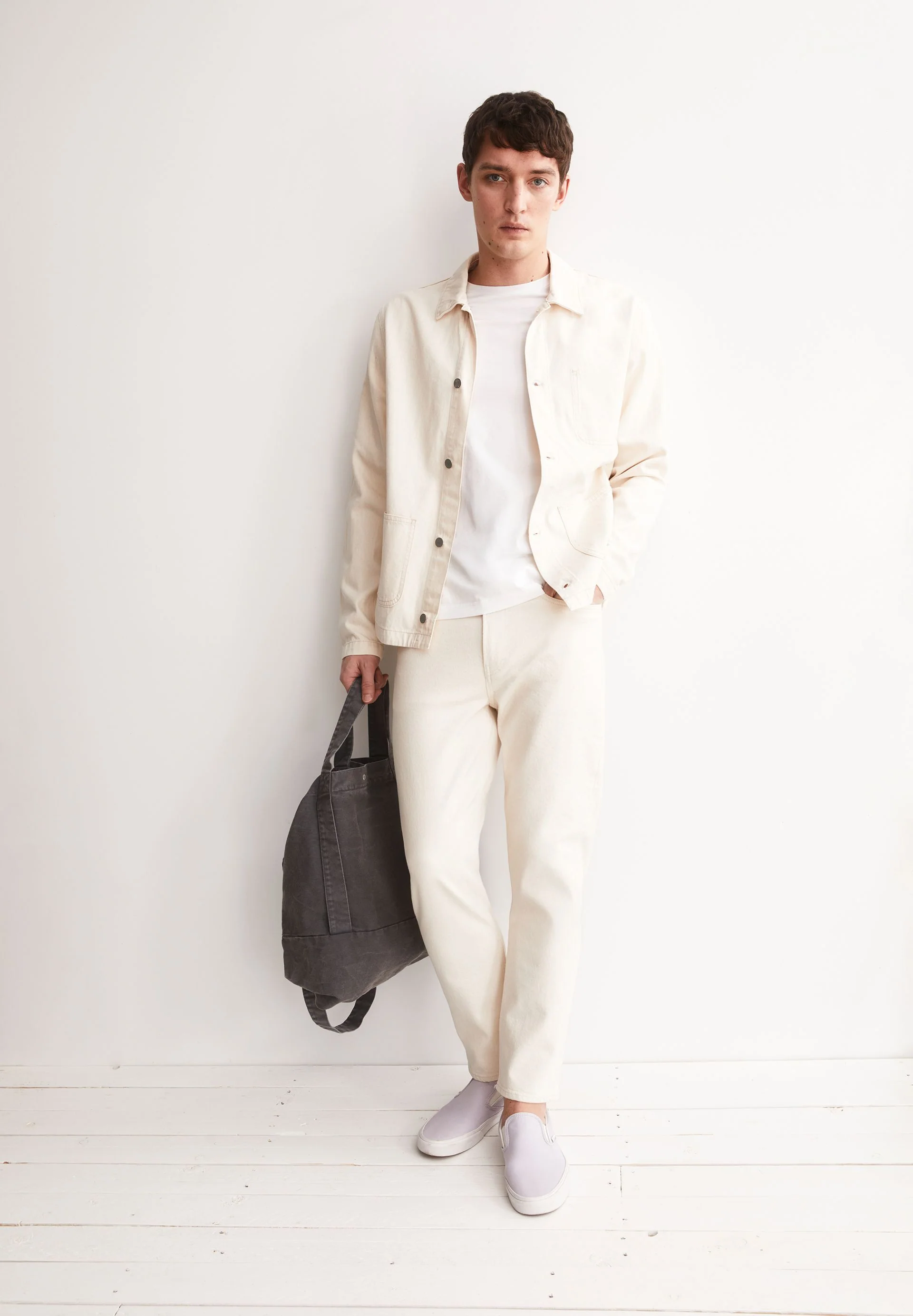 MAAKX RELAXED TAPERED JEANS | undyed - Image 4