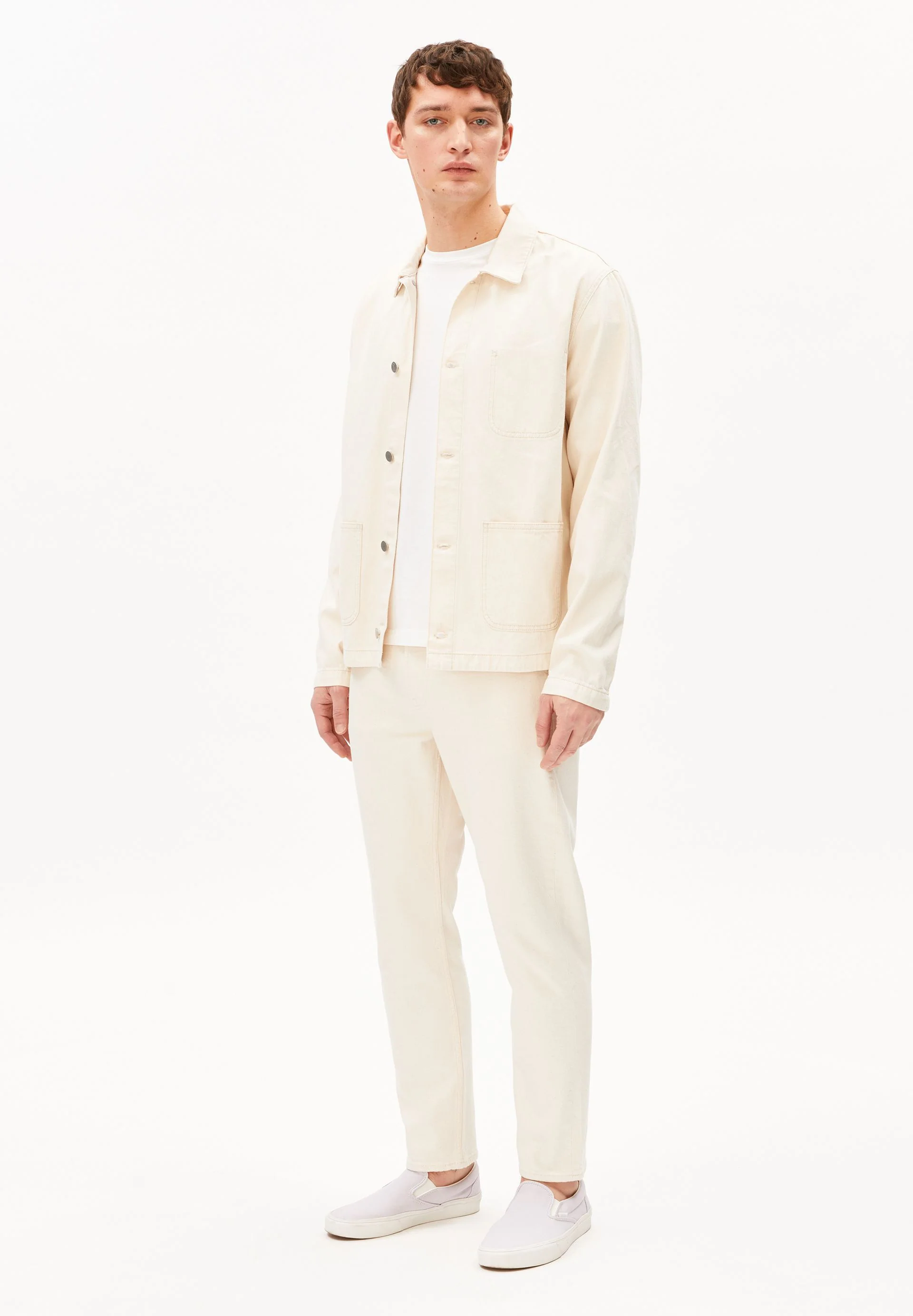 MAAKX RELAXED TAPERED JEANS | undyed - Image 5