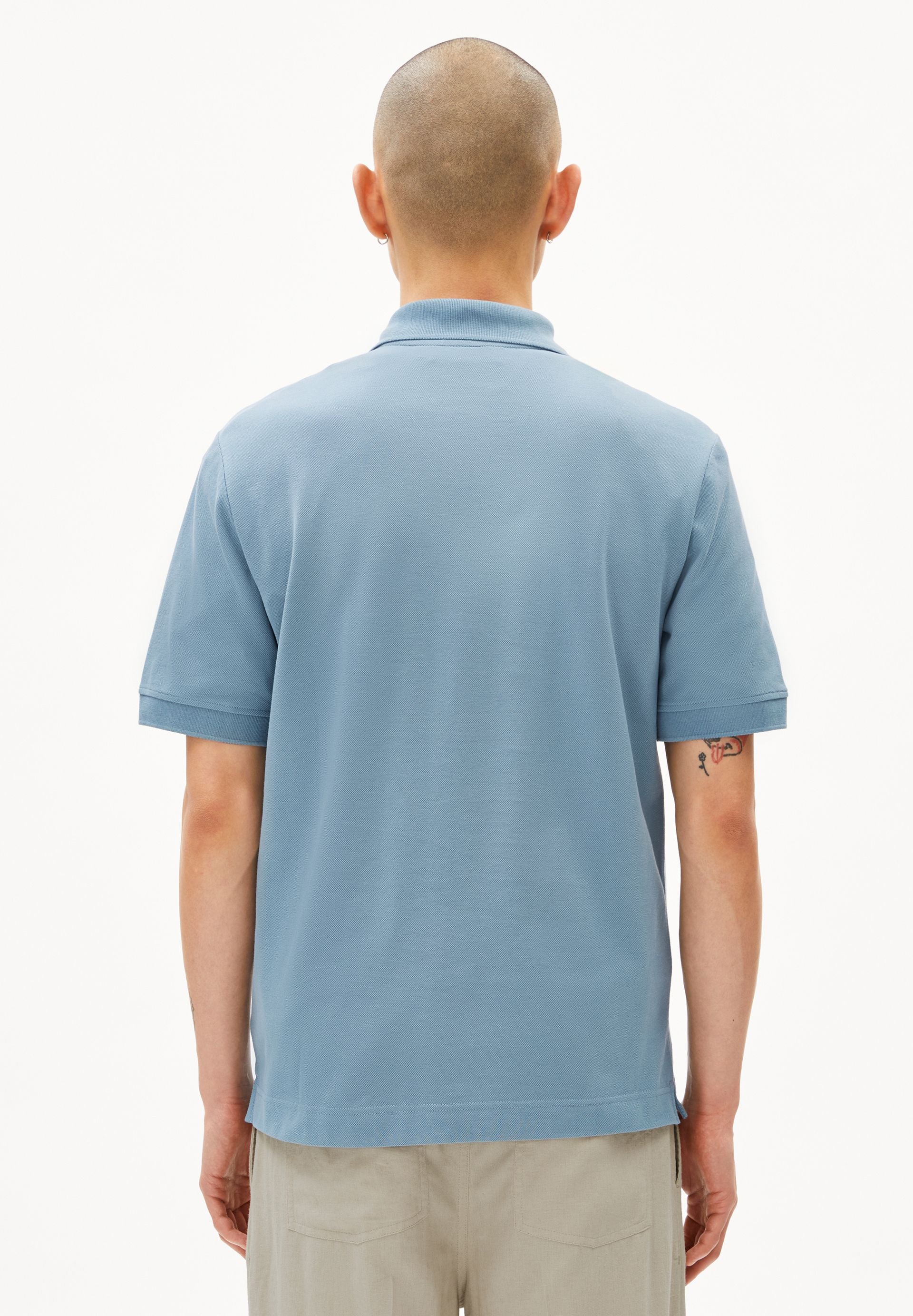 MAARIO POLOSHIRT | pigment blue - Image 2