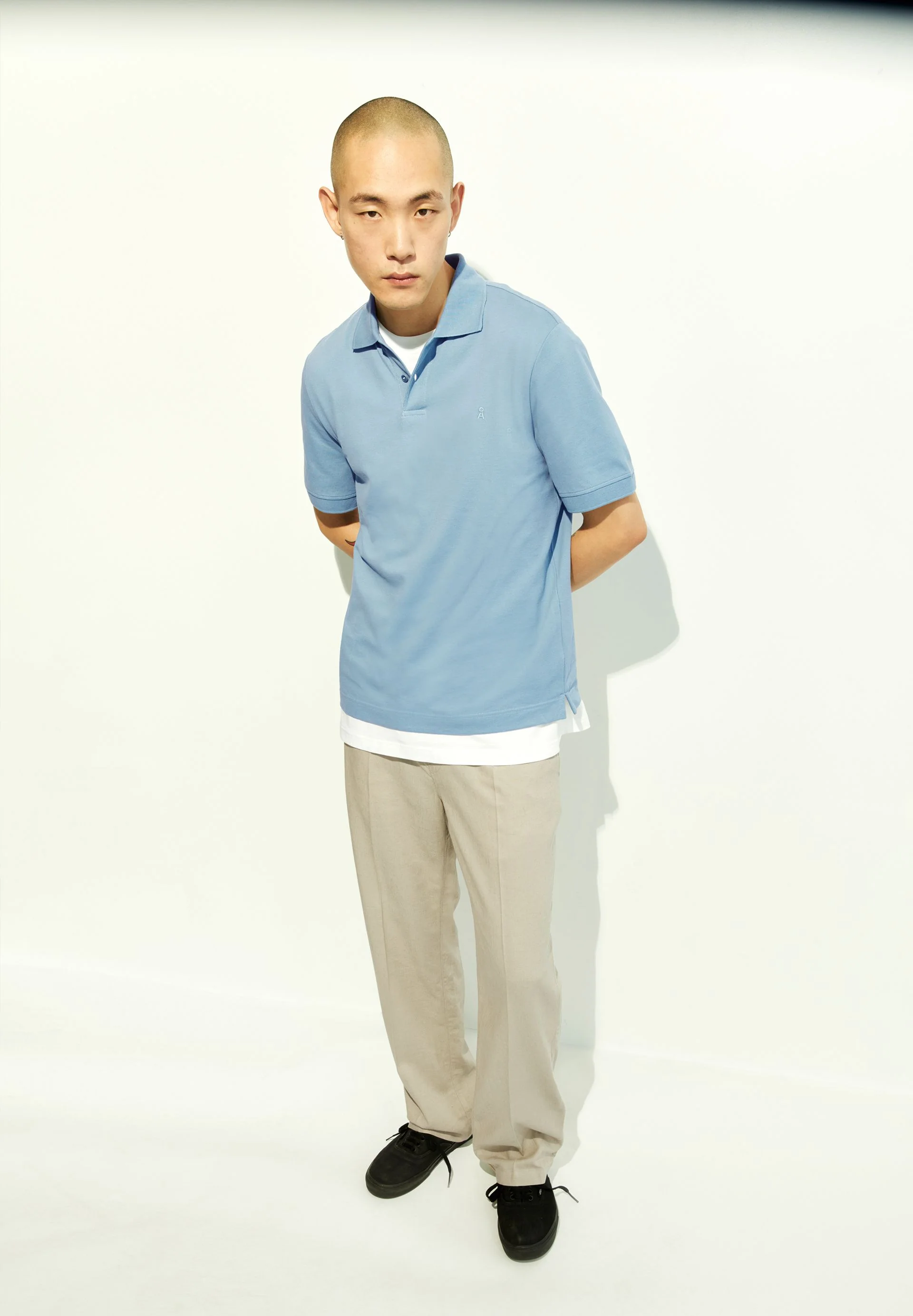 MAARIO POLOSHIRT | pigment blue - Image 4