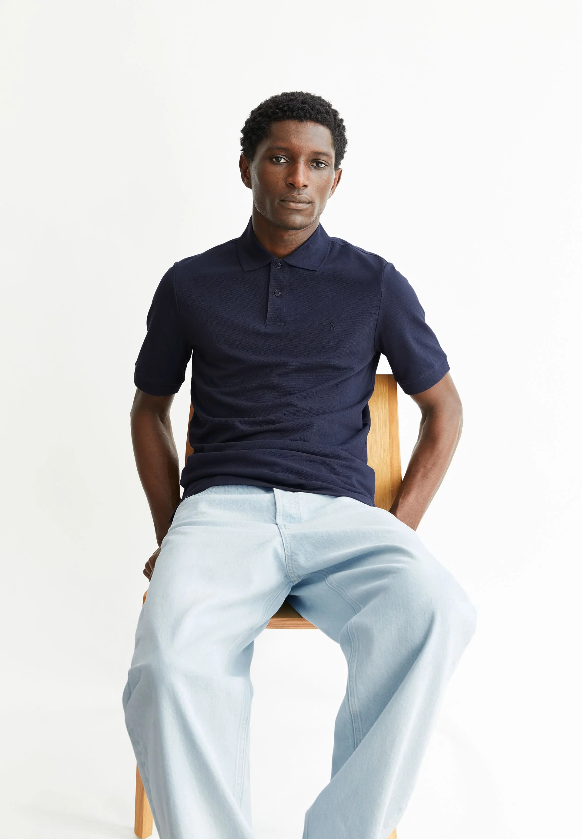 MAARIO POLOSHIRT | night sky - Image 4