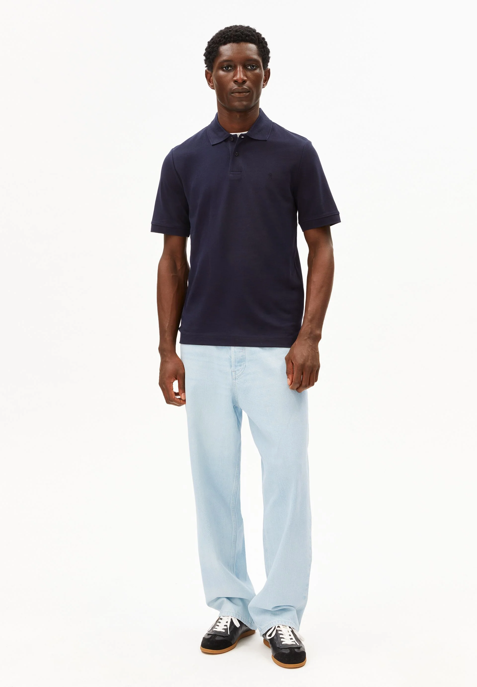 MAARIO POLOSHIRT | night sky - Image 5