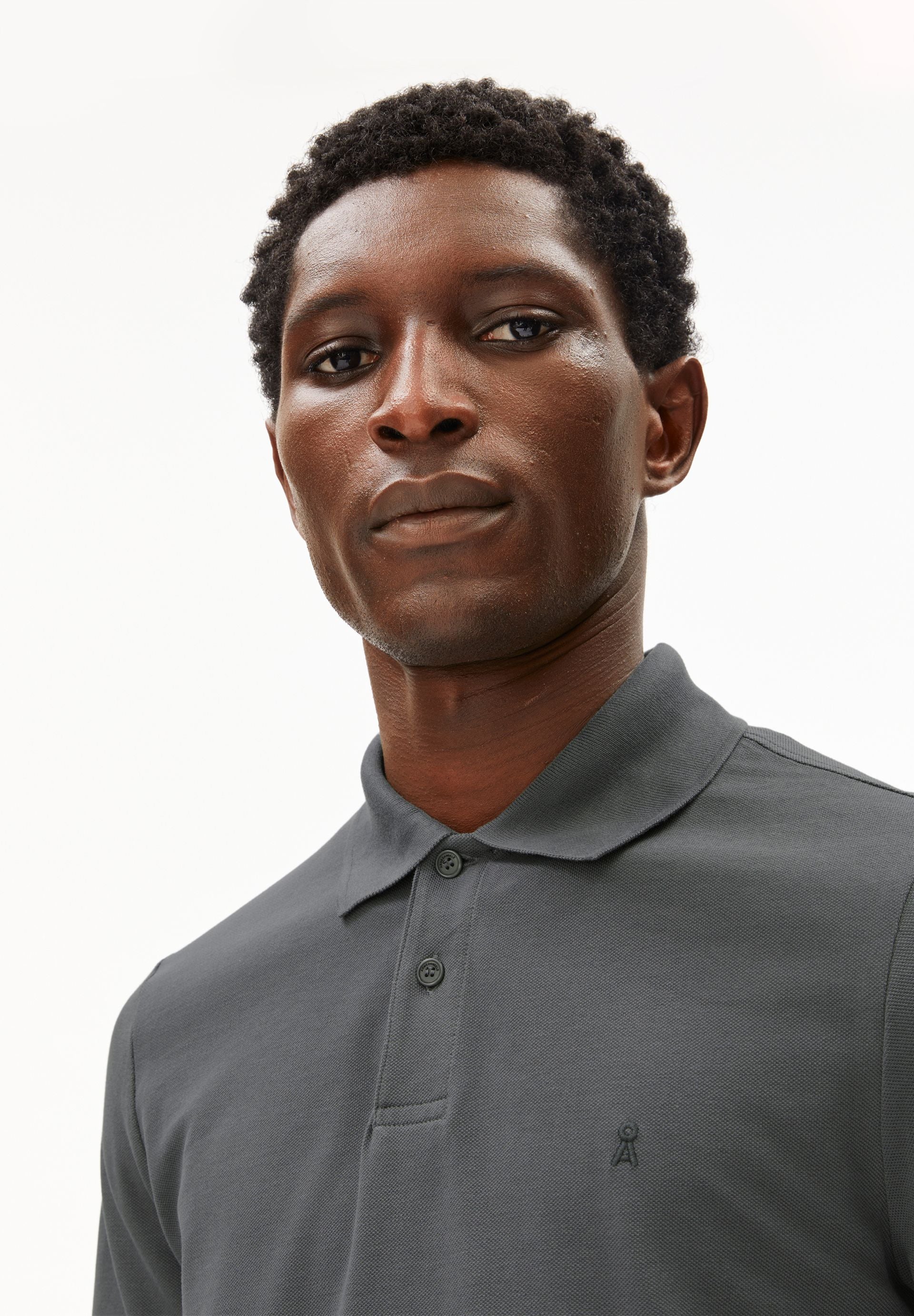 MAARIO POLOSHIRT | space steel - Image 3