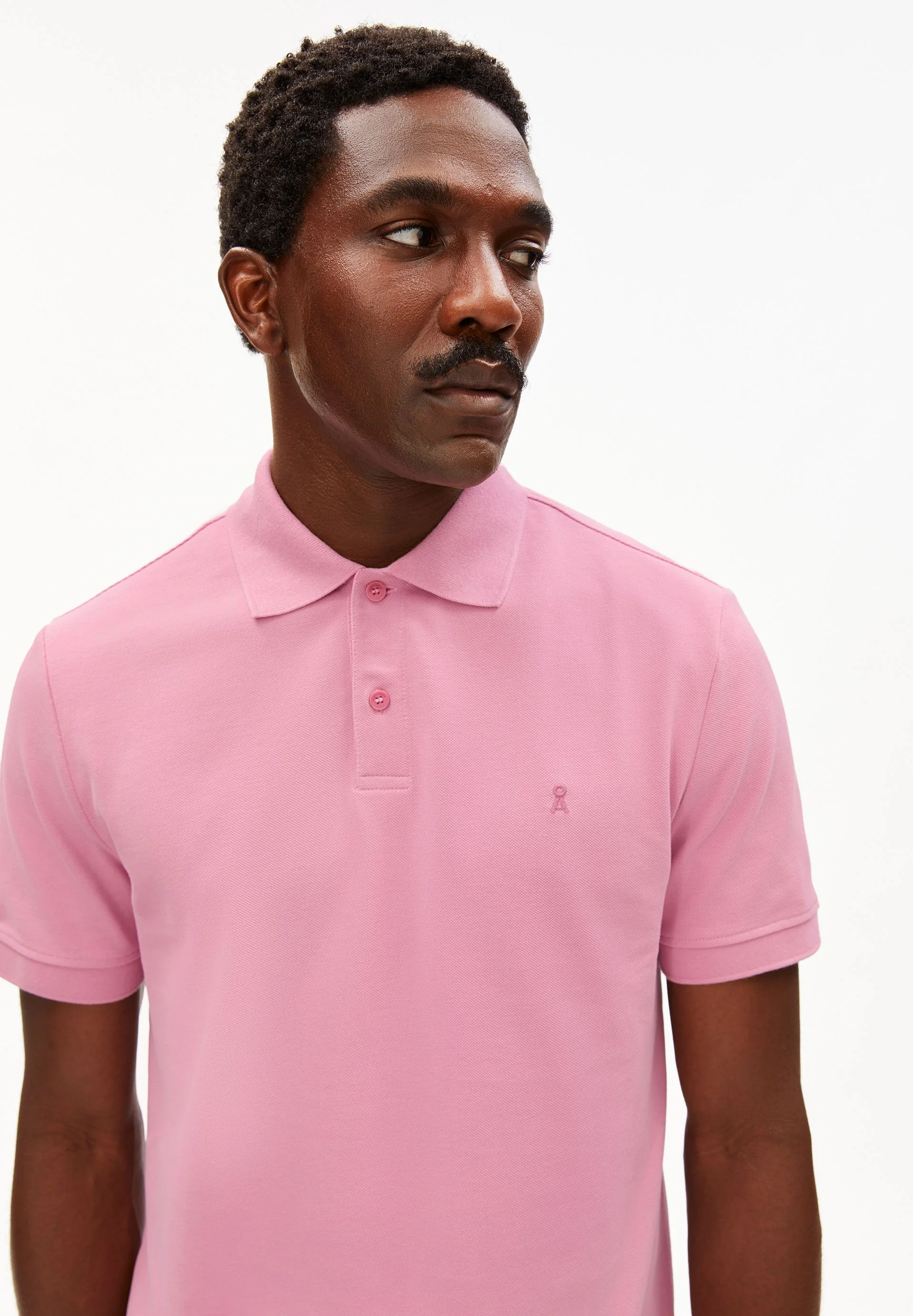 MAARIO POLOSHIRT | washed berry - Image 3