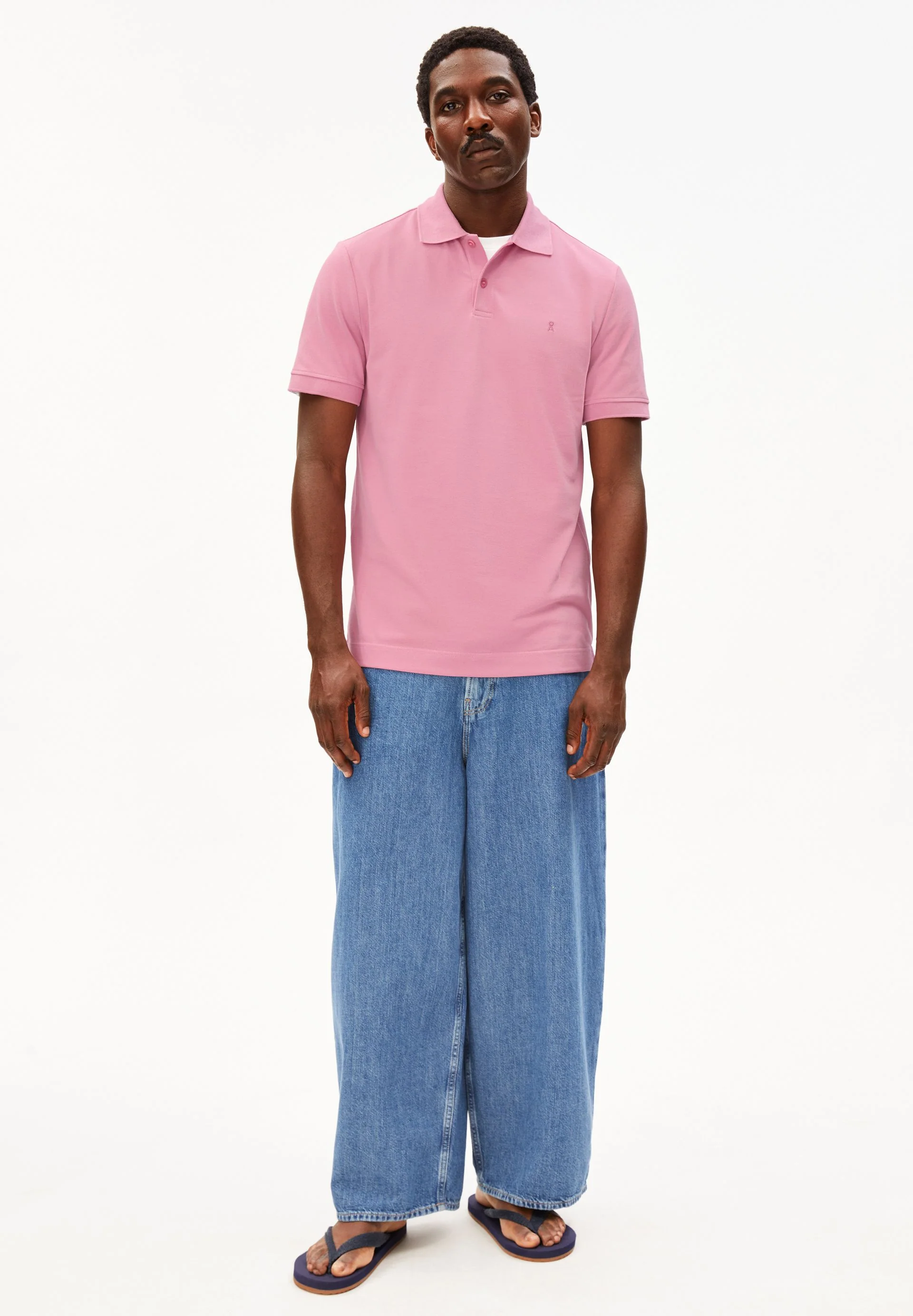 MAARIO POLOSHIRT | washed berry - Image 5