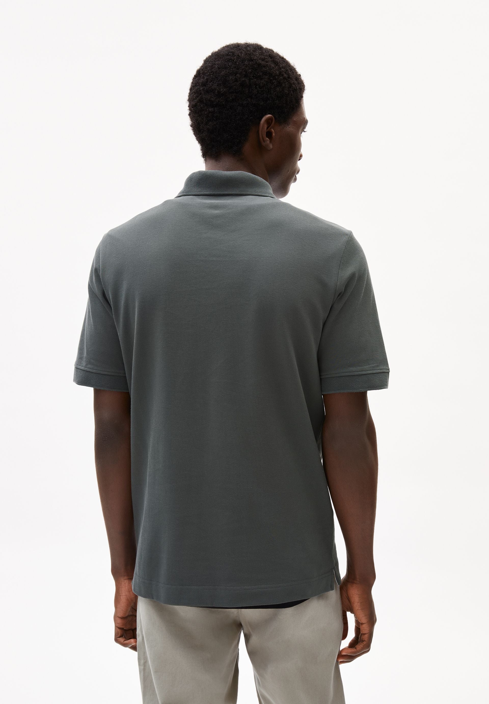 MAARIO POLOSHIRT | space steel - Image 2