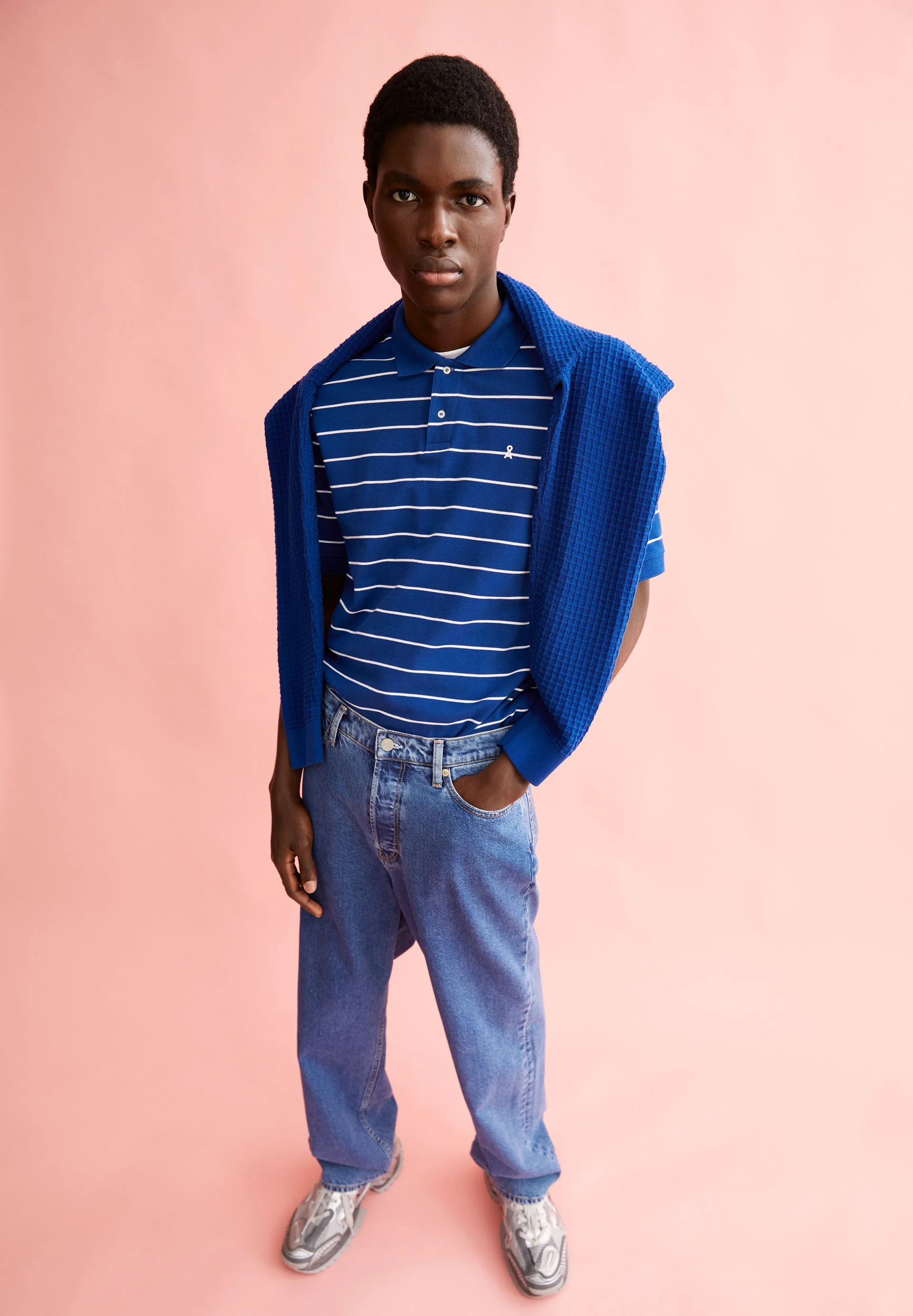 MAARIO STRIPES | dynamo blue-broken white - Image 4