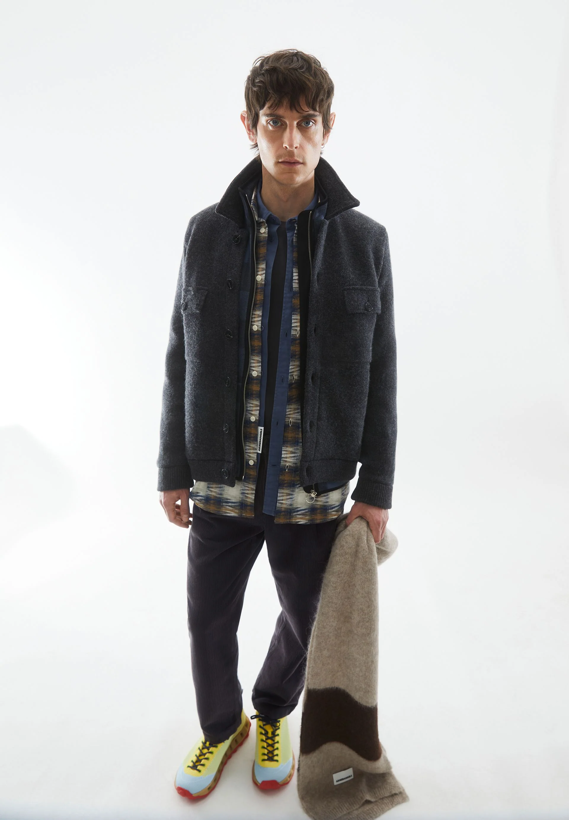 MAARK STRICK-OVERSHIRT | steel melange - Image 4