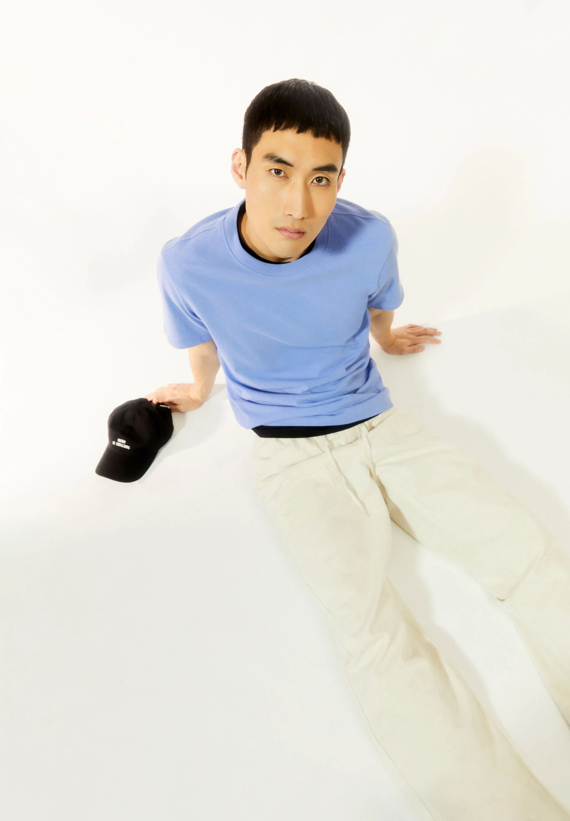 MAARKOS T-SHIRT | blue bloom - Image 4