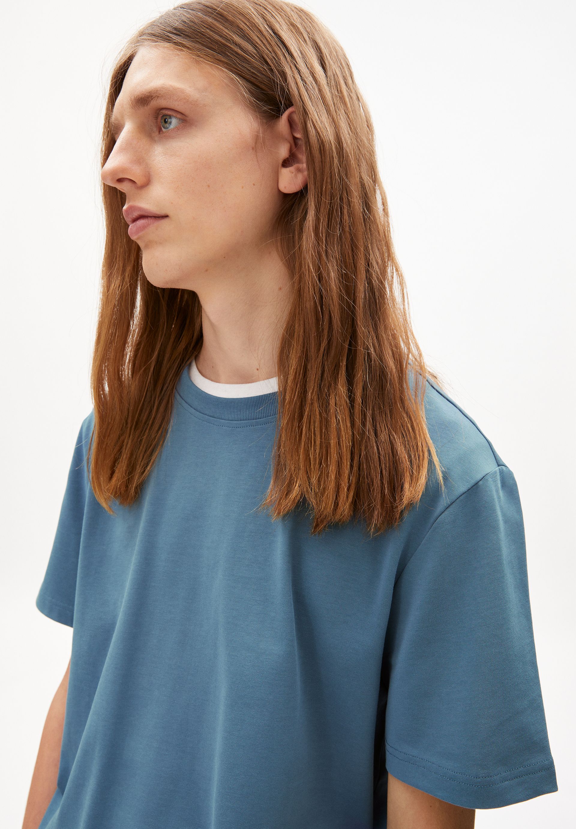 MAARKOS T-SHIRT | blue steel - Image 3