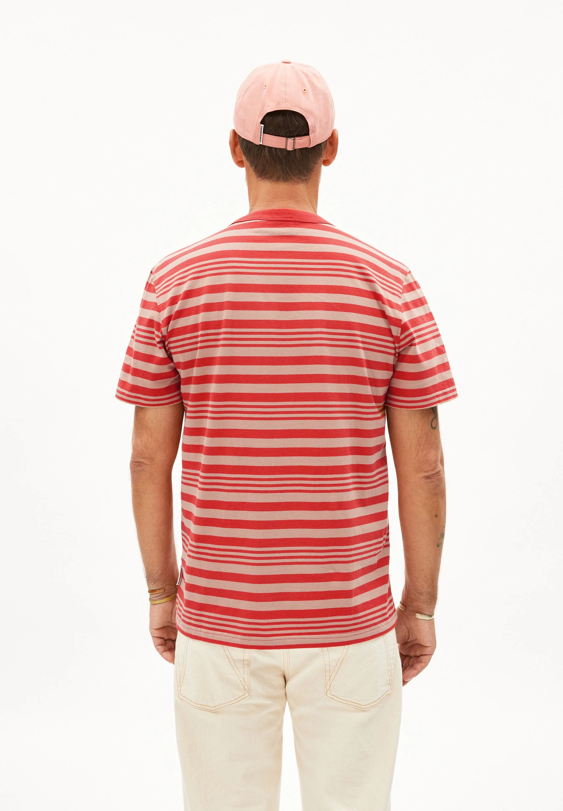 MAARKOS BOLD STRIPES | cinnamon dust-coral blush - Image 2