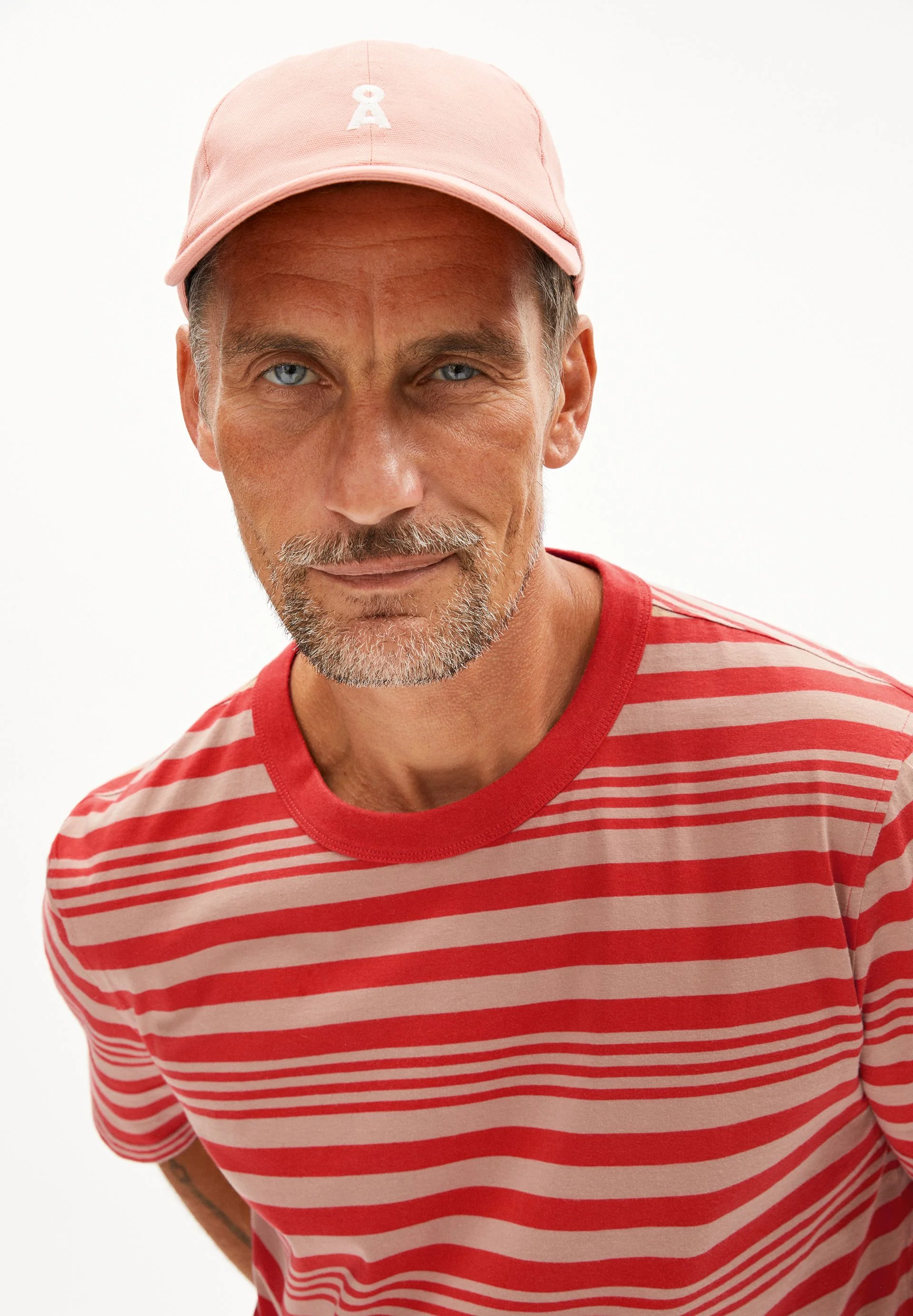 MAARKOS BOLD STRIPES | cinnamon dust-coral blush - Image 3