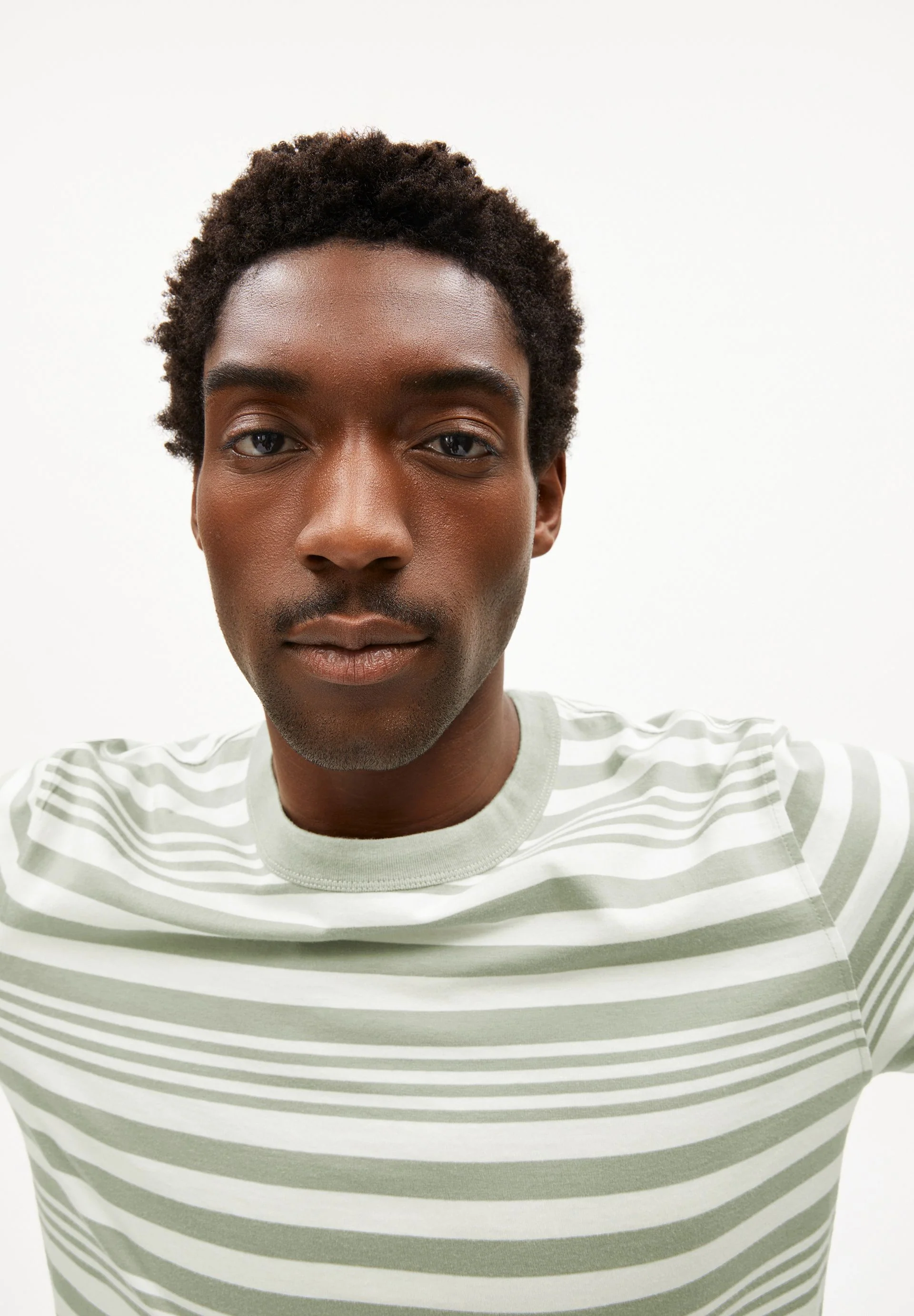 MAARKOS BOLD STRIPES | oatmilk-seagreen - Image 3