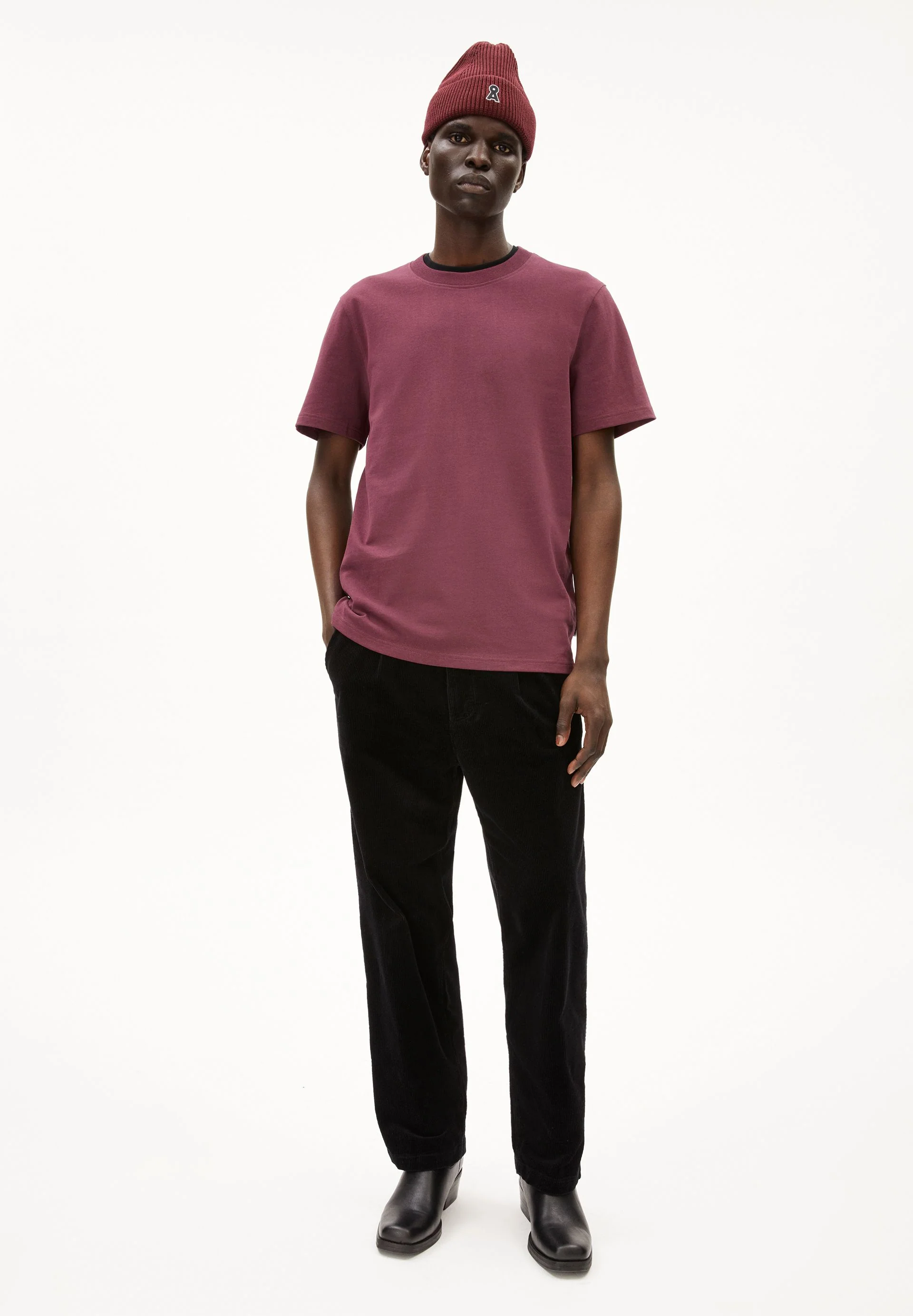 MAARKOS T-SHIRT | cranberry juice - Image 5