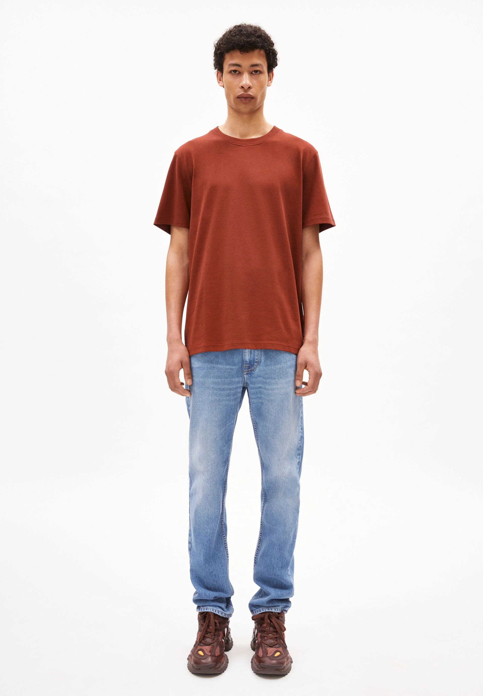 MAARKOS T-SHIRT | dark amber - Image 5