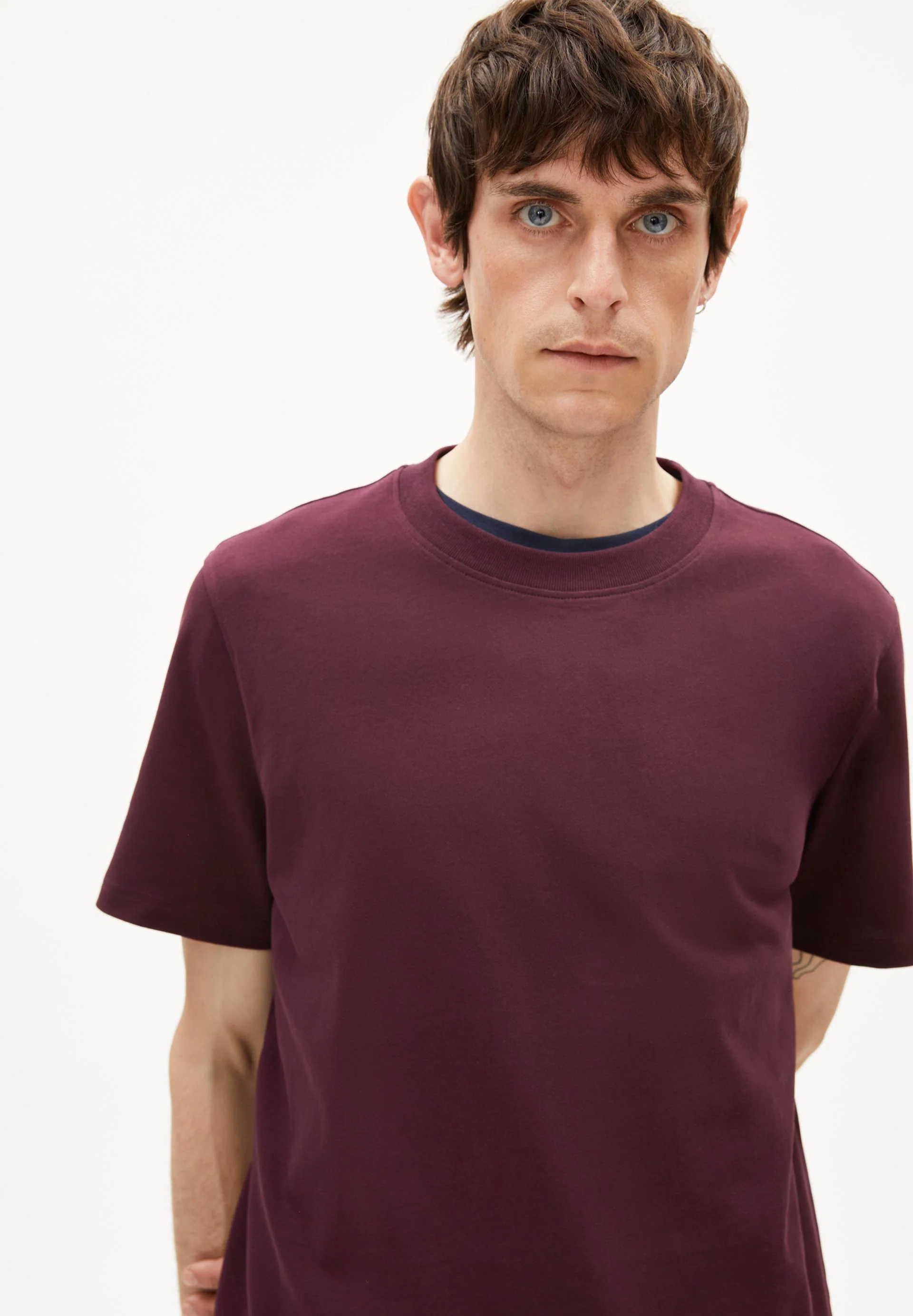 MAARKOS T-SHIRT | dark cranberry - Image 3