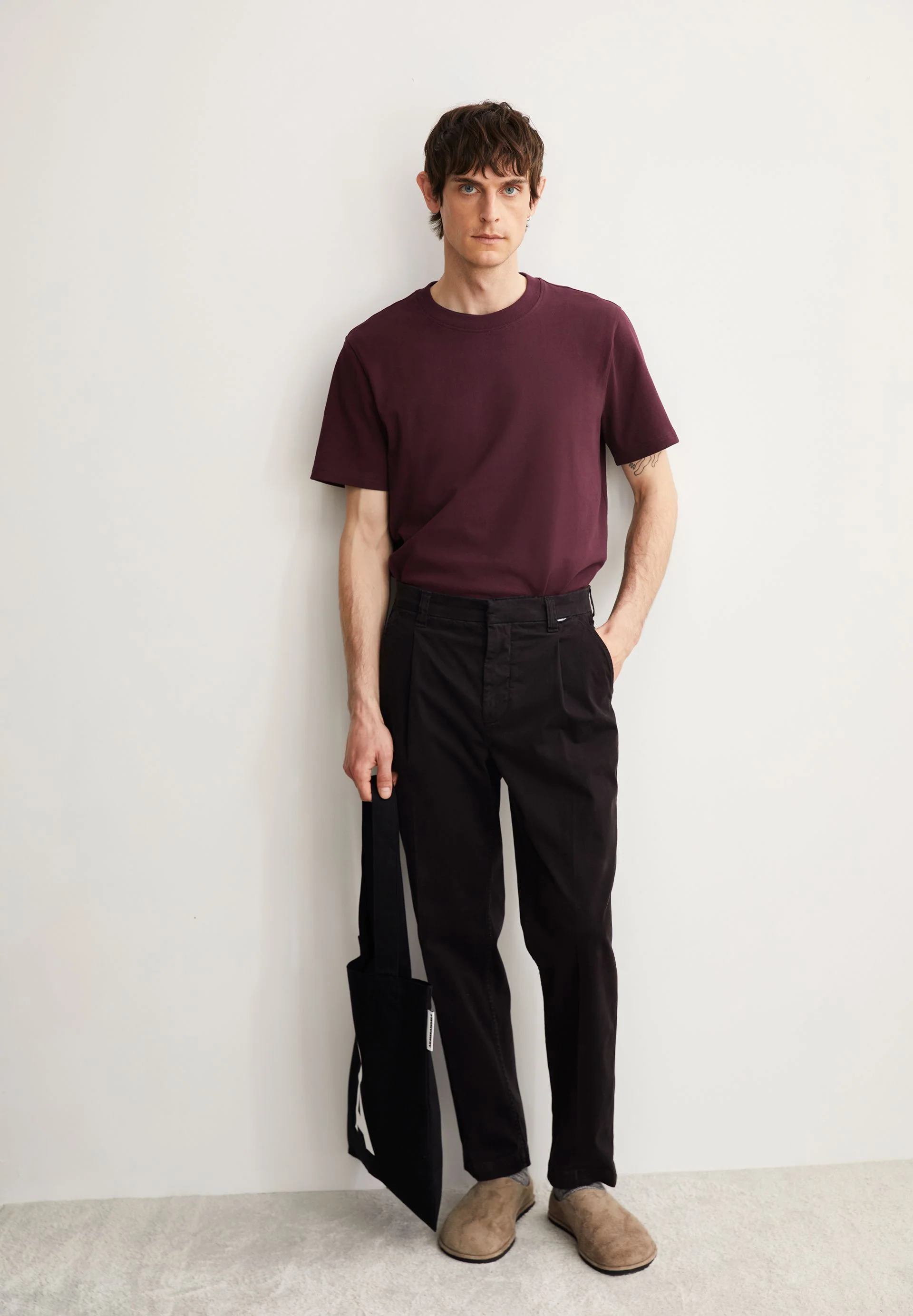 MAARKOS T-SHIRT | dark cranberry - Image 4
